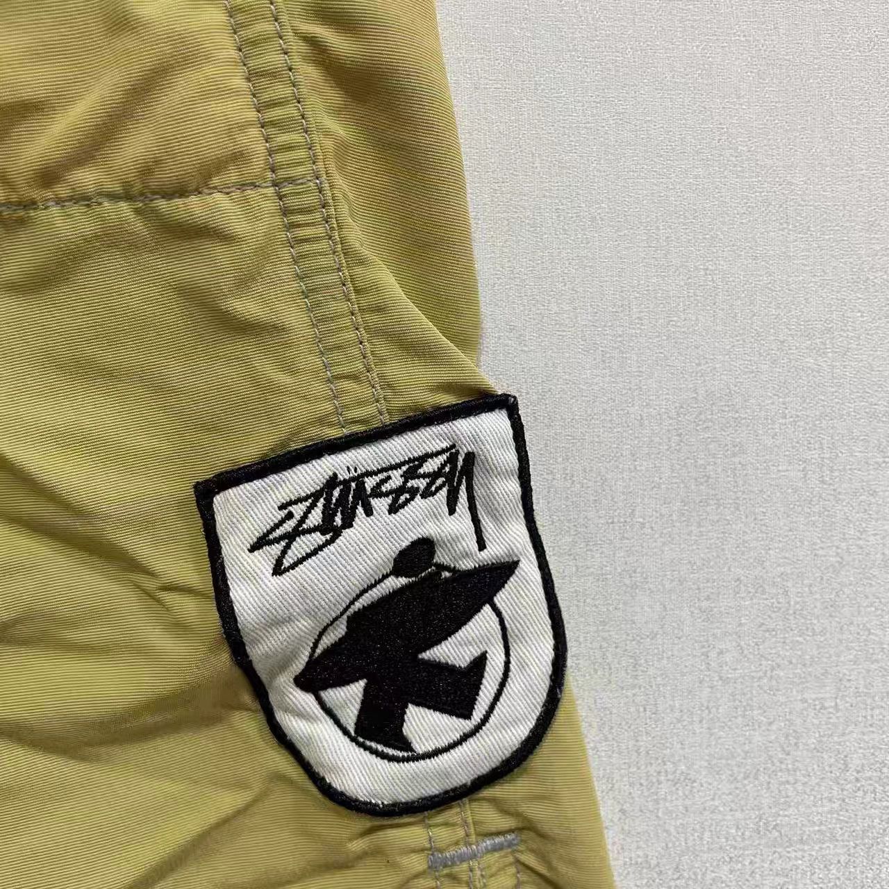 Stussy Stussy Yellow Logo Vintage Retro Shorts K15 Size US 35 - 3 Thumbnail