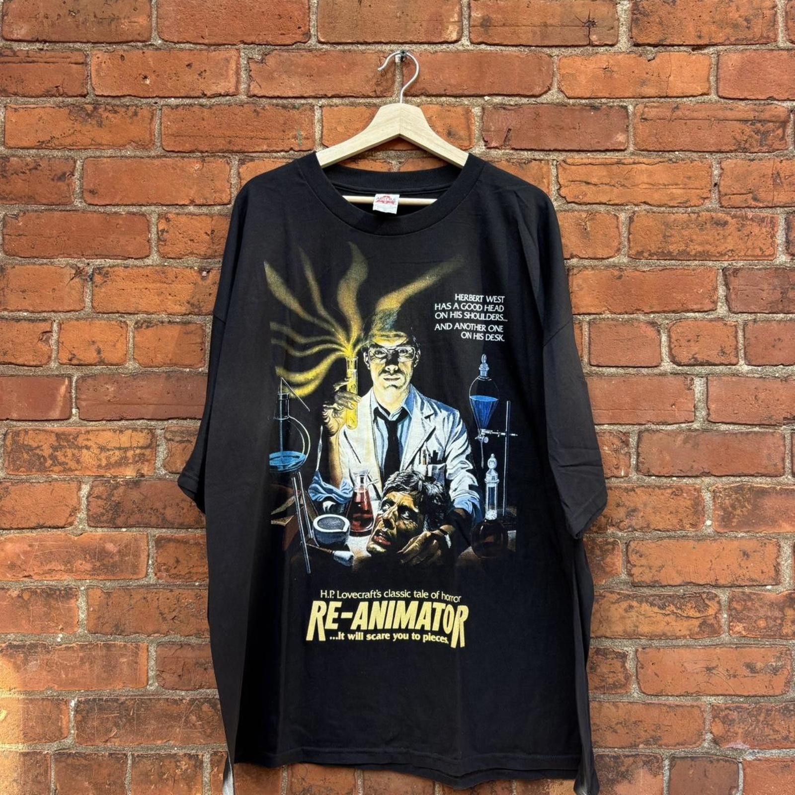 Other Vintage H.P. Lovecraft’s re-animator movie t shirt 00s XXXL Size US XXL / EU 58 / 5 - 1 Thumbnail