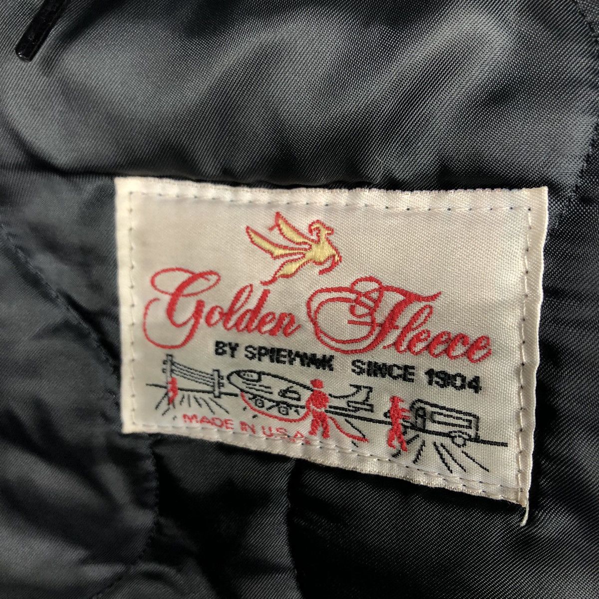 I. Spiewak And Sons Vintage Bomber Jacket Spiewak Golden Fleece Mink Fur Collar Size US M / EU 48-50 / 2 - 21 Thumbnail