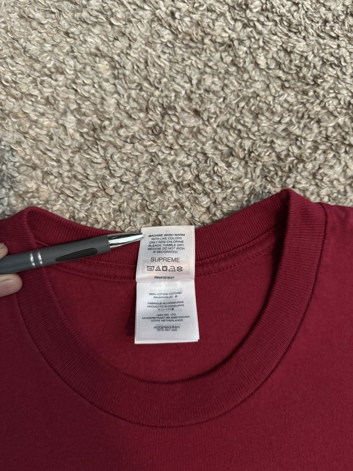 FW24 Supreme Satan Tee
