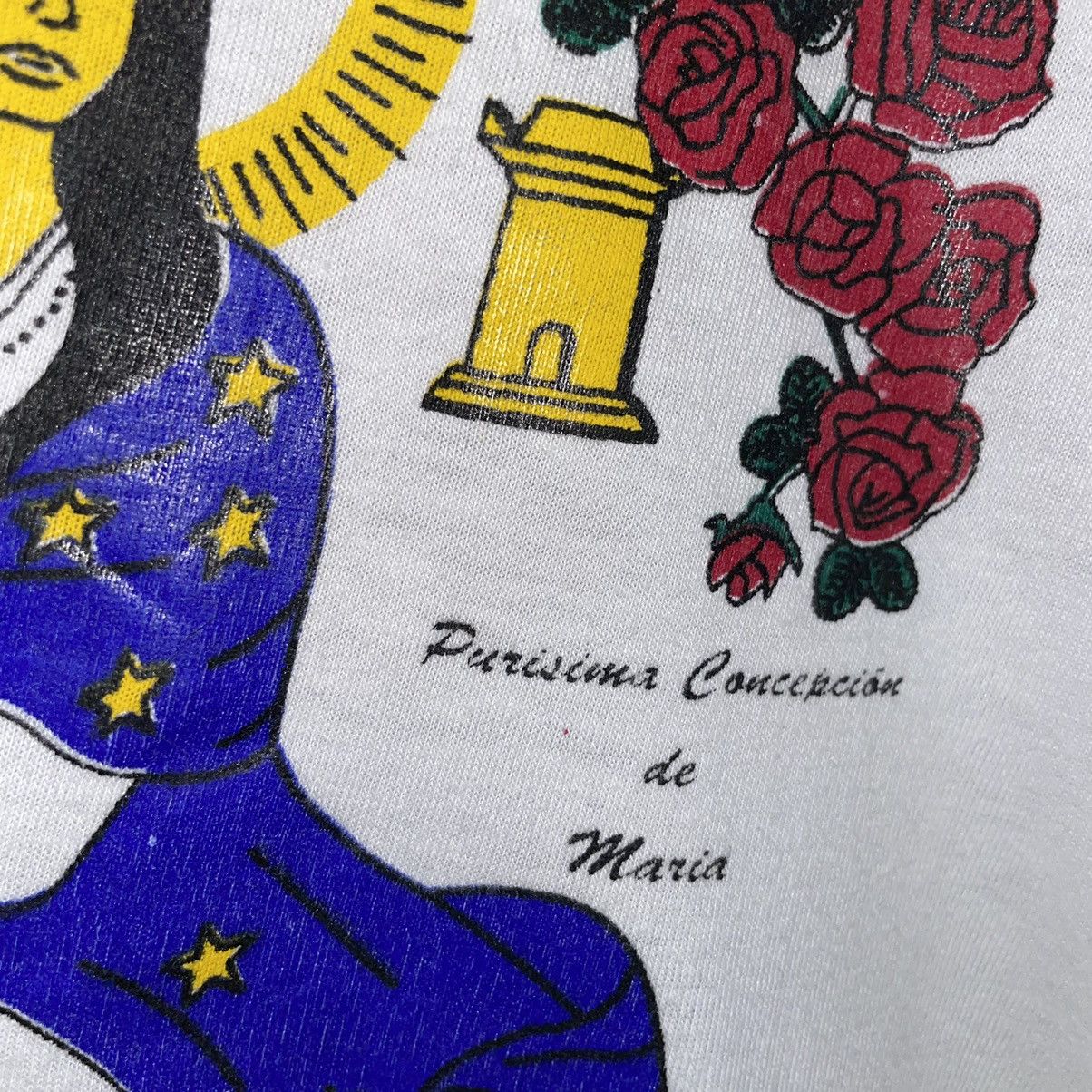 Vintage Vintage San Lucas Lady Mary t-shirt Size US M / EU 48-50 / 2 - 4 Thumbnail