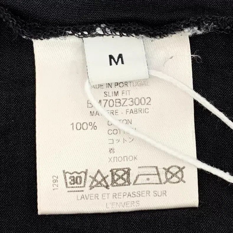 Givenchy Givenchy Black Logo Letter Printed Cotton Crew Neck Short- Size US M / EU 48-50 / 2 - 7 Thumbnail