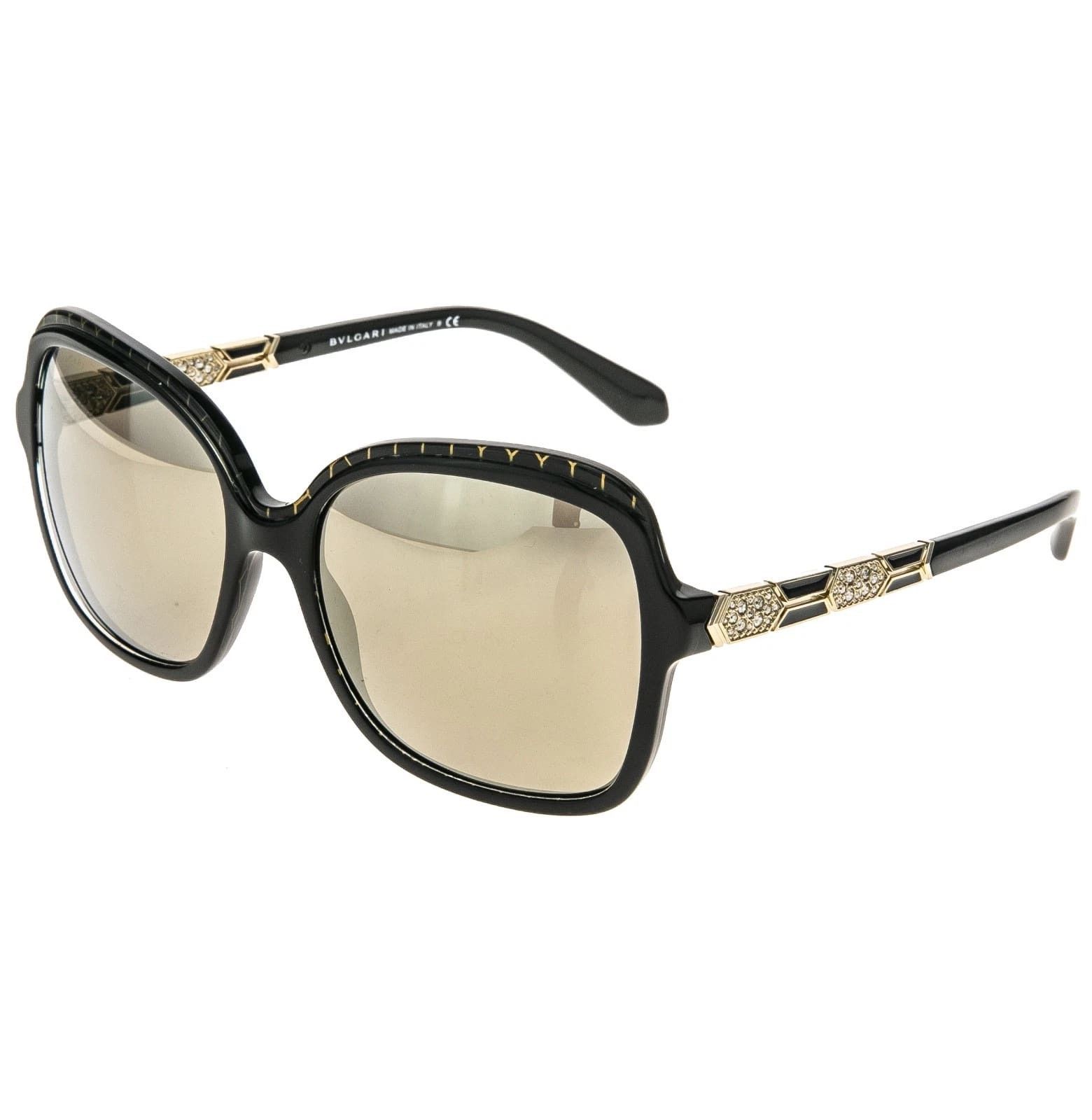Bvlgari BULGARI 8181 Serpenti BV8181B Black Mirrored Sunglass Size ONE SIZE - 3 Thumbnail