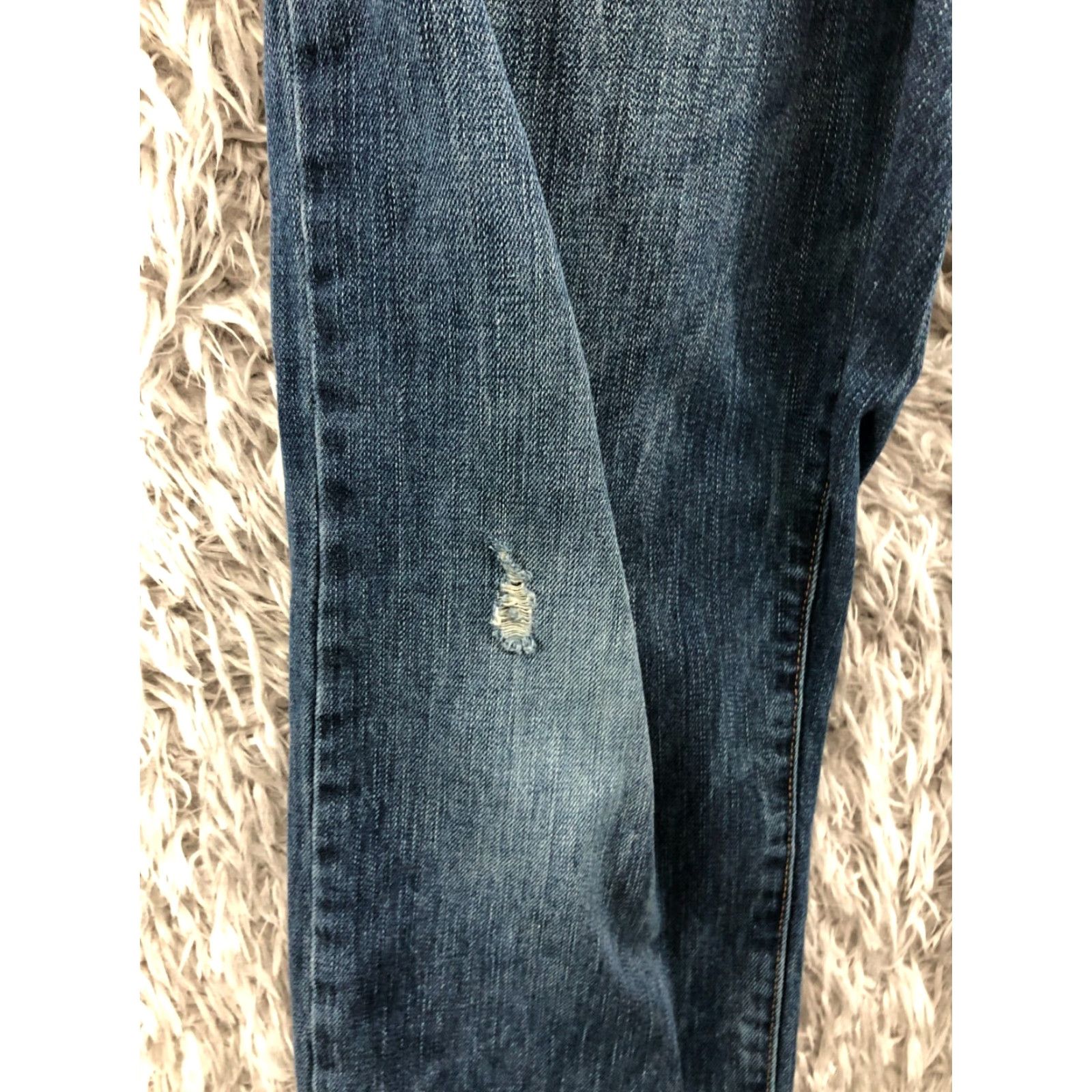 American Eagle Outfitters American Eagle Relaxed Straight Jeans Mens 31x32 Mid Rise Blue Denim Jeans Size US 31 - 6 Thumbnail