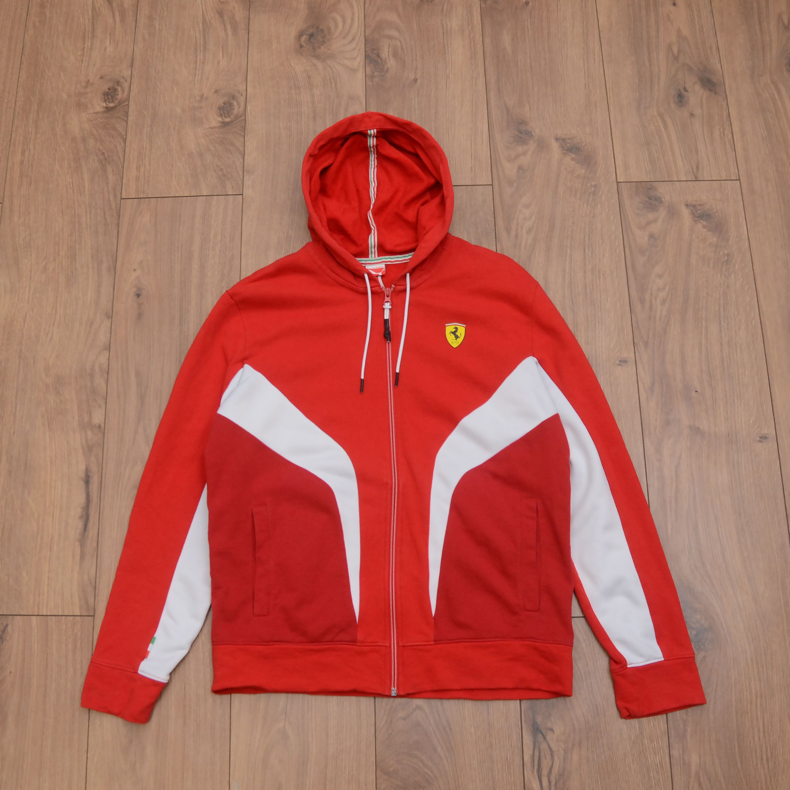 Ferrari × Puma Ferrari Scuderia PUMA F1 Full Zip Race Hoodie Sweat Jacket Size US M / EU 48-50 / 2 - 1 Thumbnail