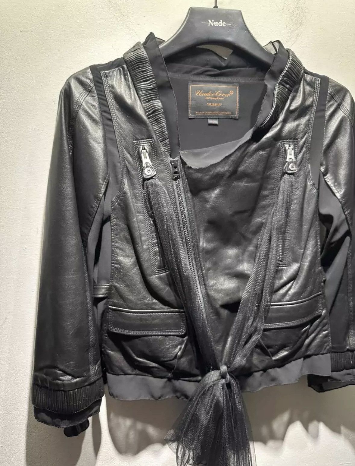 Undercover Undercover 07ss purple leather jacket Size US S / EU 44-46 / 1 - 3 Thumbnail