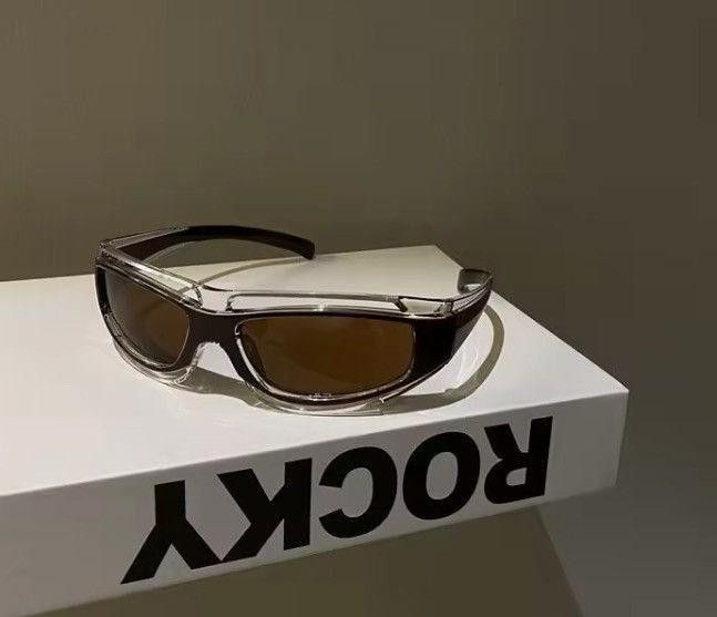 Electric Visual × Vintage Retro punk sunglasses y2k unisex Size ONE SIZE - 2 Thumbnail