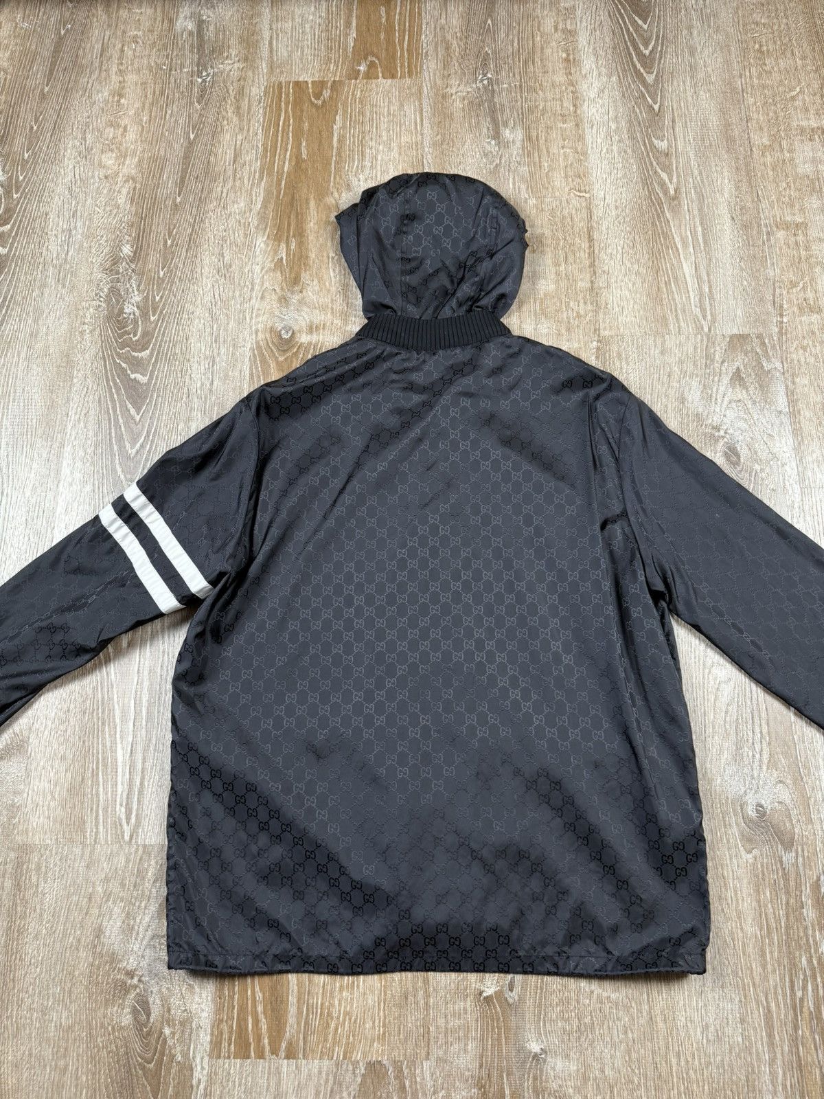 Gucci Gucci Monogram Hooded Light Jacket Size US L / EU 52-54 / 3 - 3 Thumbnail