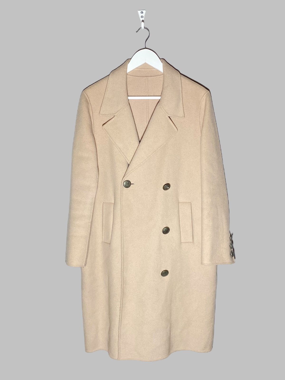 The Kooples The Kooples Double Breasted Women’s Wool Coat Jacket Size XS / US 0-2 / IT 36-38 - 2 Thumbnail