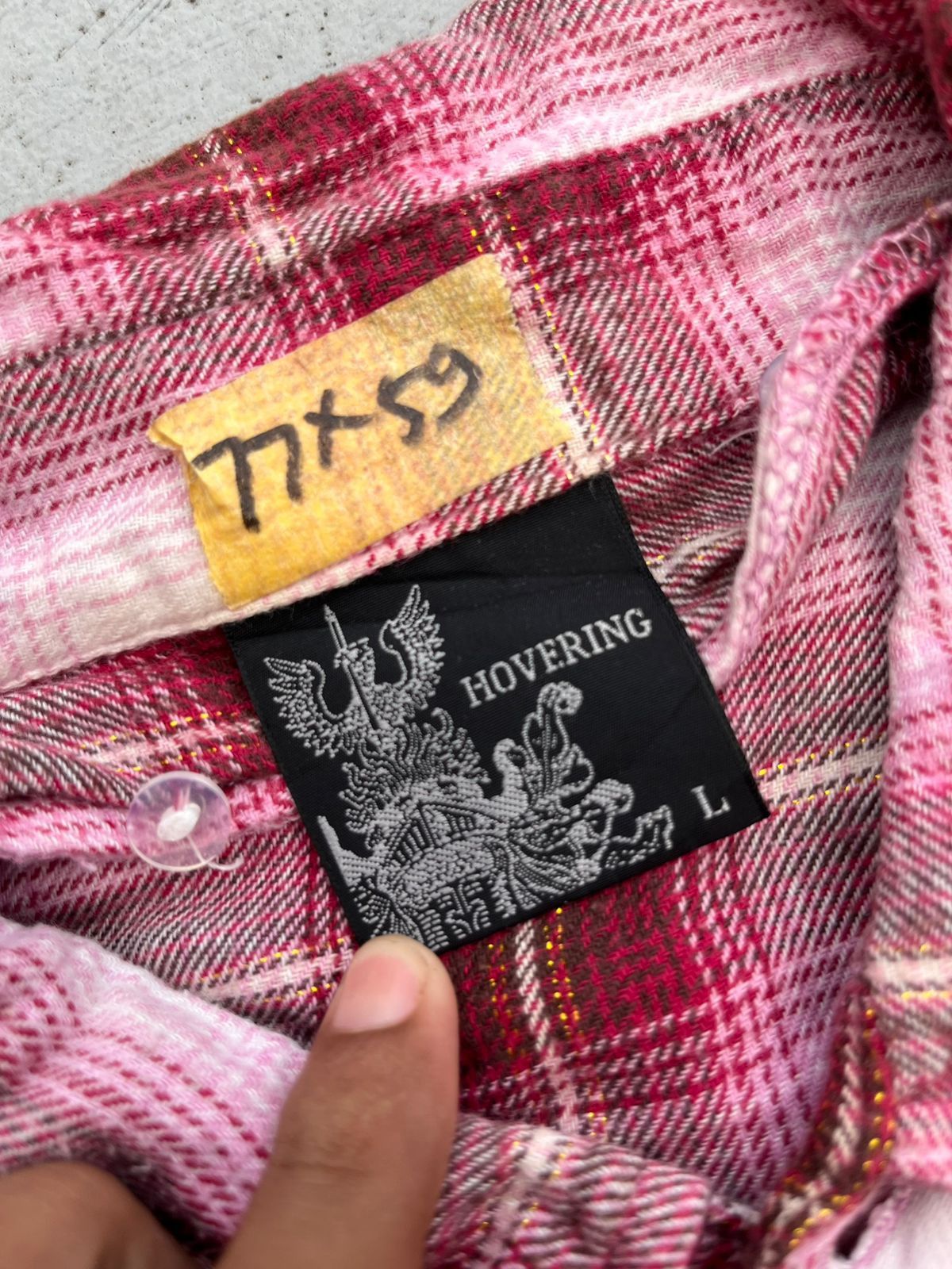 Japanese Brand Hovering Button Studed Gothic Tartan Longslevee Size US S / EU 44-46 / 1 - 3 Thumbnail