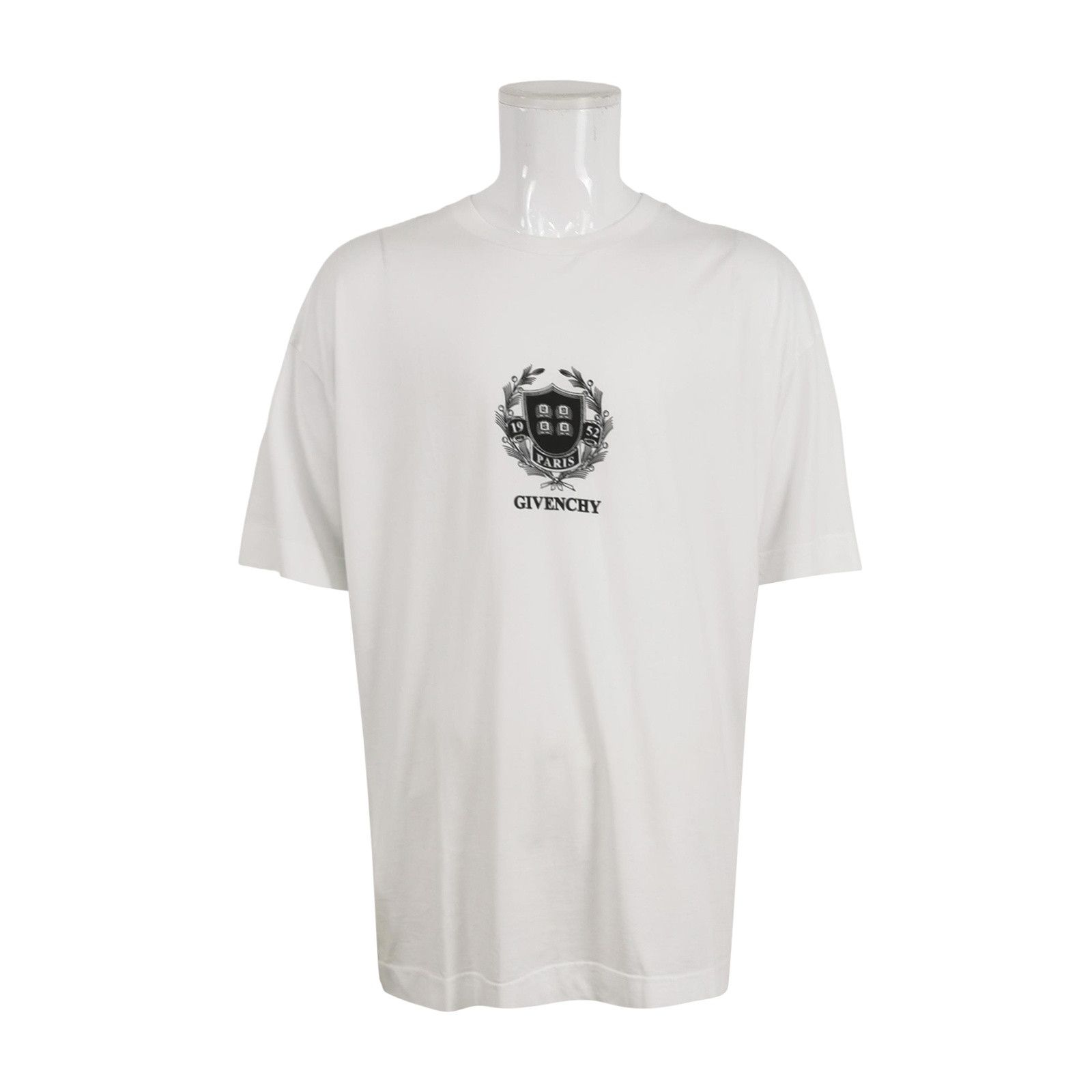 Givenchy Givenchy Logo Crest Print T-Shirt XXL Size US XXL / EU 58 / 5 - 1 Thumbnail