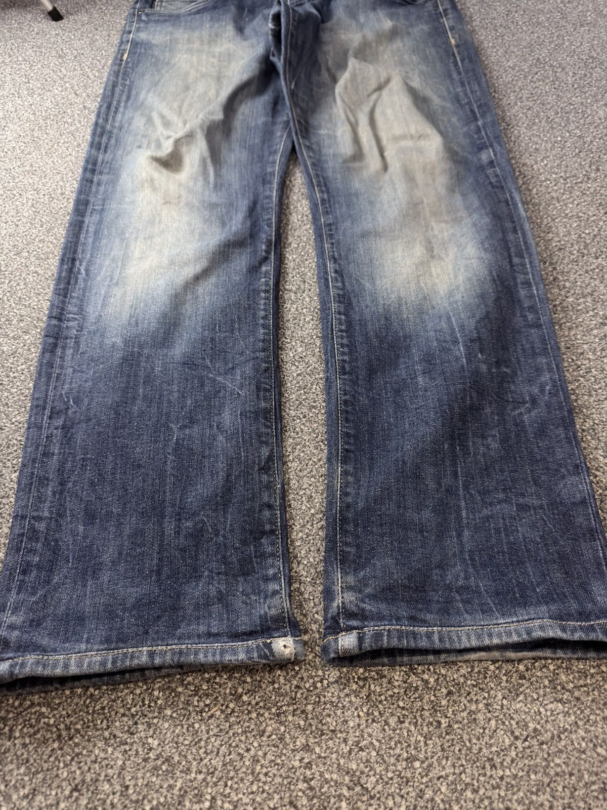 If Six Was Nine Archive Grunge Heavy Faded Dirty Calvin Klein Distressed Size US 36 / EU 52 - 6 Thumbnail