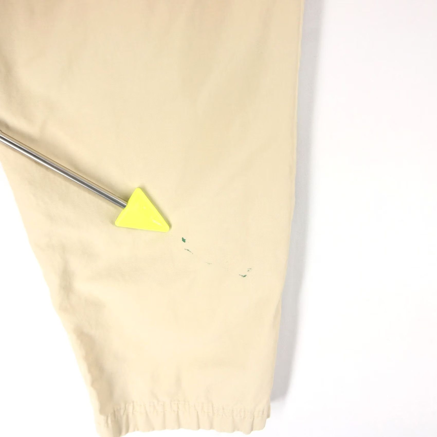 Nike Nike City Edition Pants Mens S Beige Woven Elastic Waist Drawstring Tapered Size US 29 - 4 Thumbnail