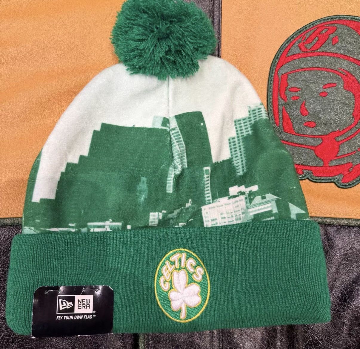 New Era New Era NBA Boston Celtics City Skyline Beanie J32 Size ONE SIZE - 1 Thumbnail