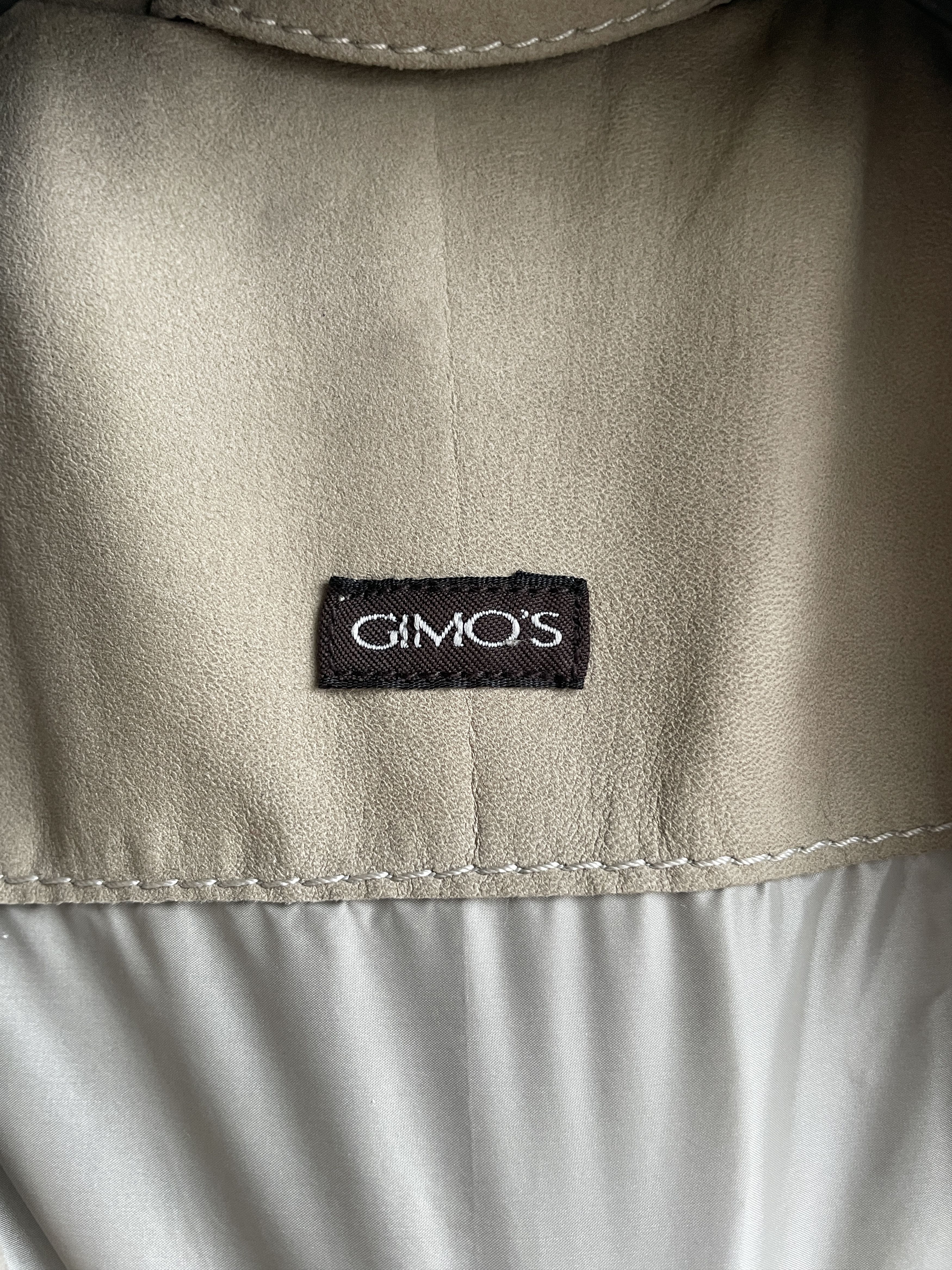 Gimo's Gimo's Tan Suede Leather Blazer Jacket Size EUR 52 Size US L / EU 52-54 / 3 - 8 Thumbnail
