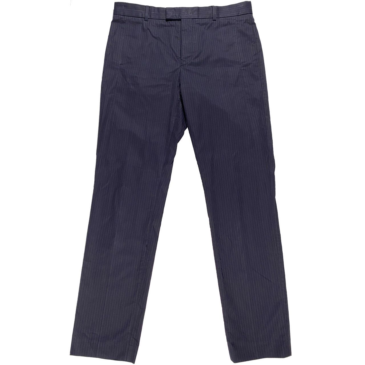 H&M MARNI for H&M Vertical Stripe Straight Leg Trousers 34x31.5 Size US 34 / EU 50 - 1 Thumbnail