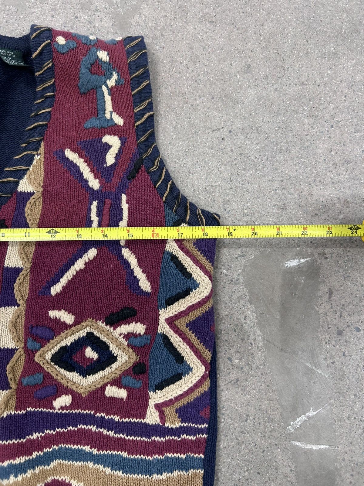 Coogi × Vintage Y2K Coogi Style Cardigan Vest Paisley Size S / US 4 / IT 40 - 4 Thumbnail