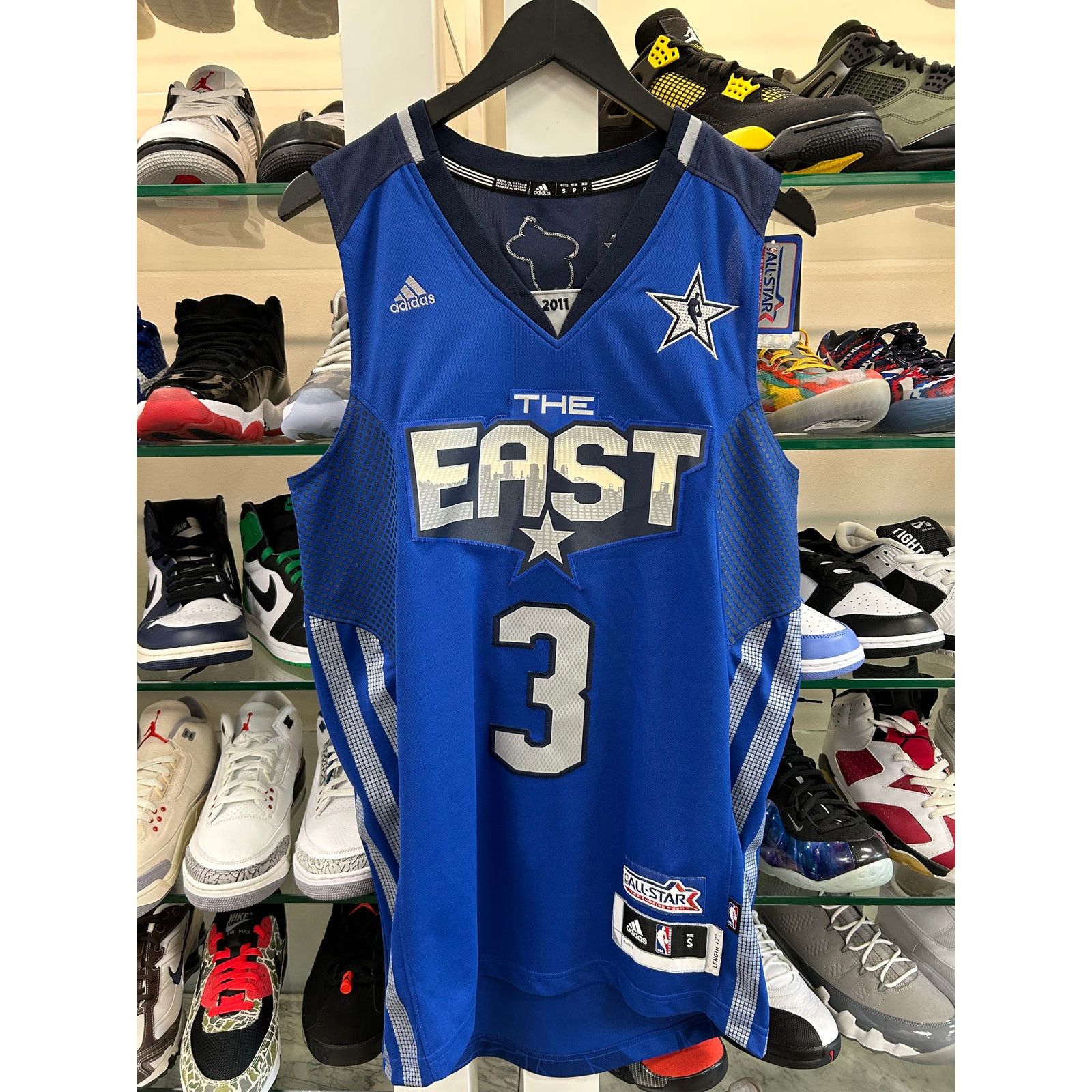 Adidas Adidas 2011 NBA All-Star Game jersey 3 Wade S B15 Size US S / EU 44-46 / 1 - 1 Thumbnail