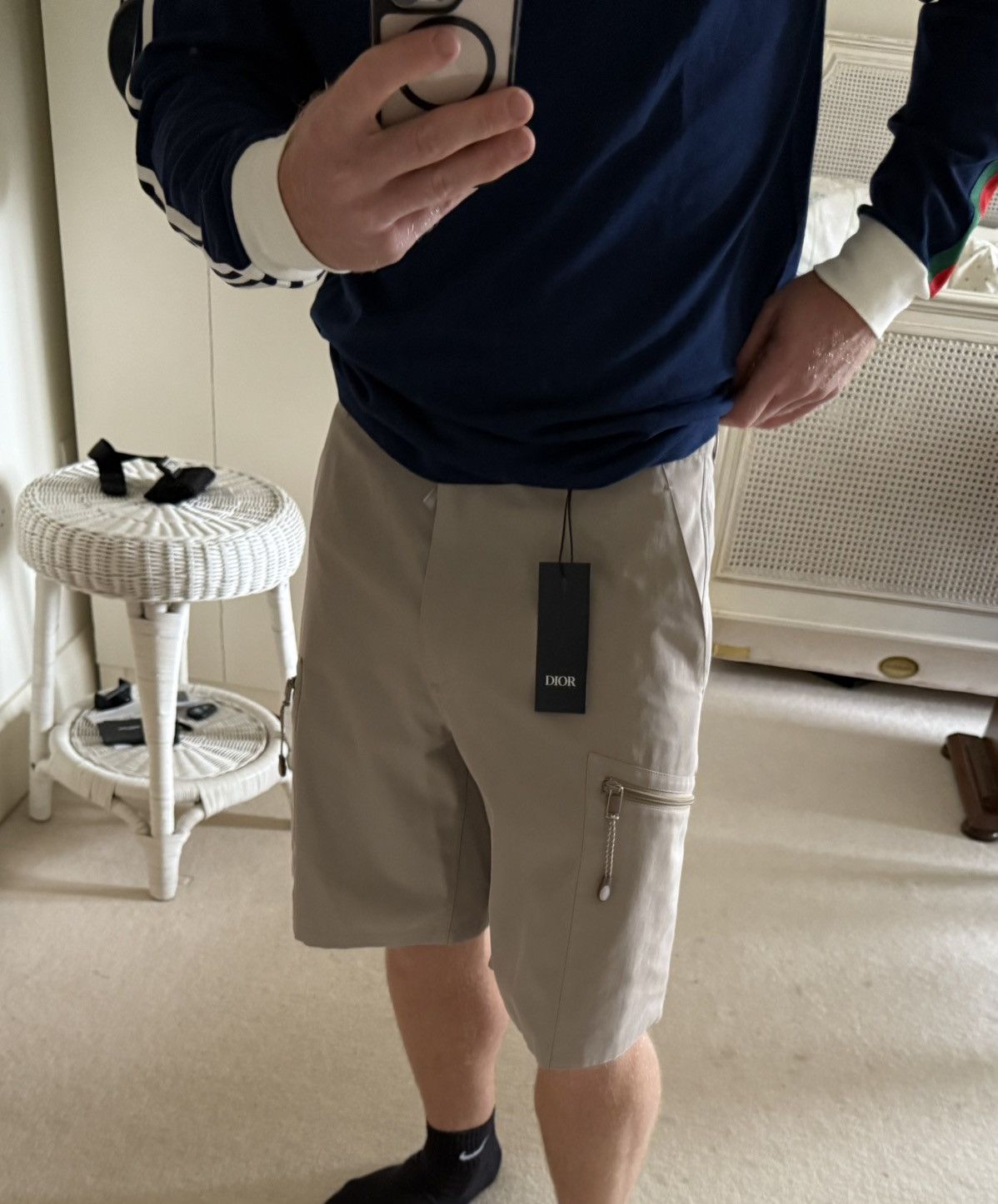 Dior SS24 $2k Dior Kim Jones zip parley pants shorts 46 Kim Jones Size US 30 / EU 46 - 4 Thumbnail
