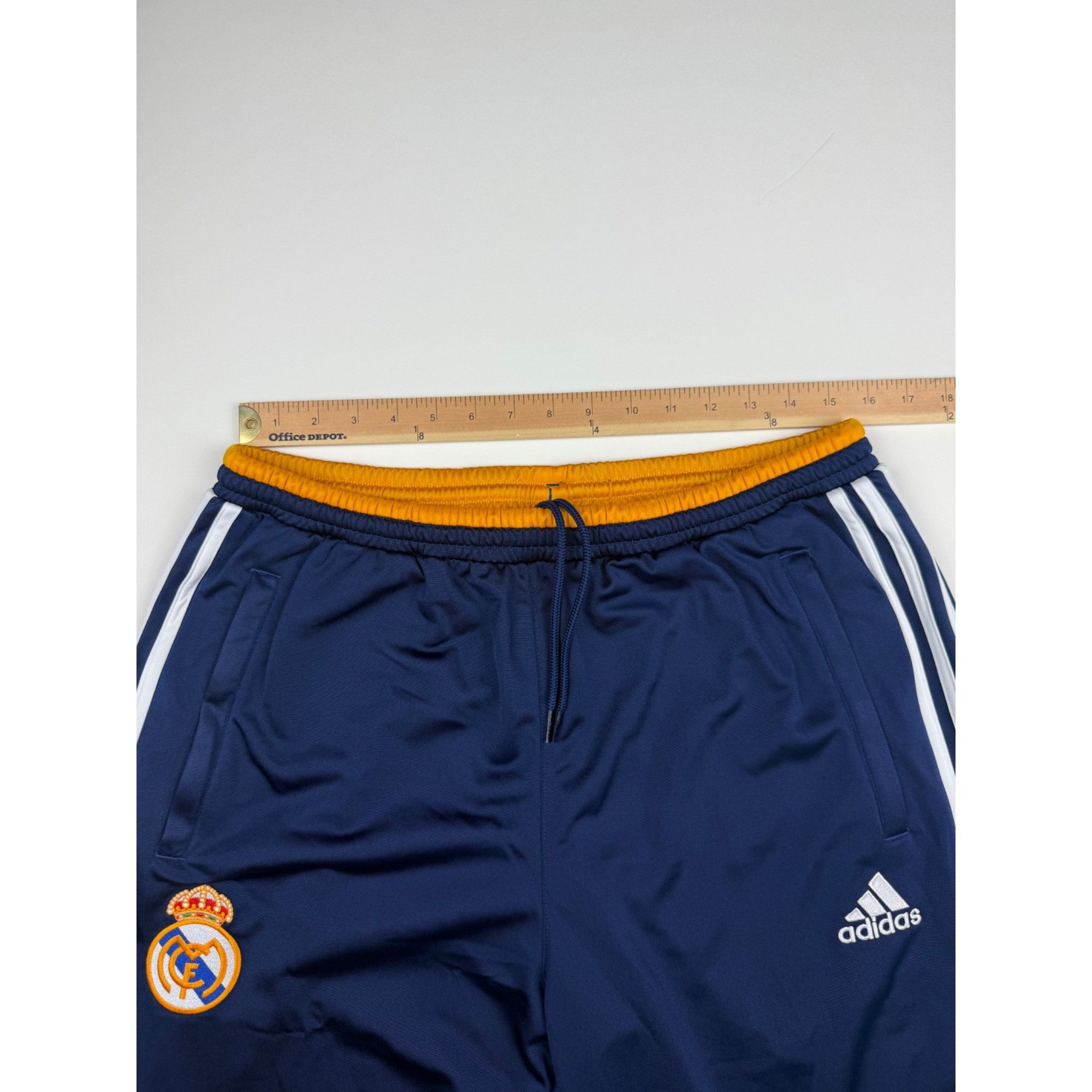 Adidas Size L - Adidas Real Madrid 99/00 Soccer Track Men's Pants A Size US 34 / EU 50 - 6 Thumbnail