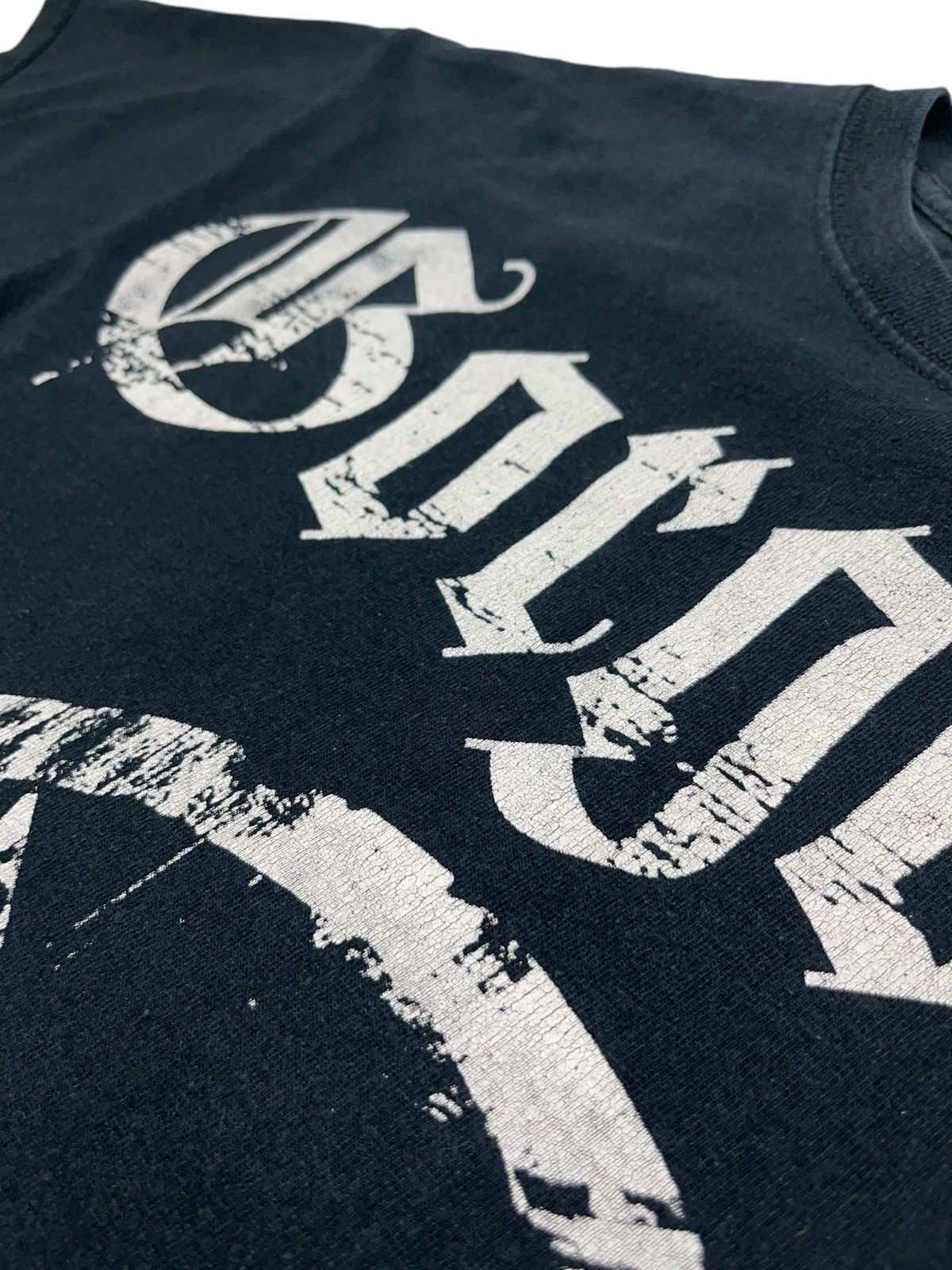 Band Tees × Vintage Vintage 00s Gorgoth Pentagram Black Metal T-shirt Size US L / EU 52-54 / 3 - 6 Thumbnail