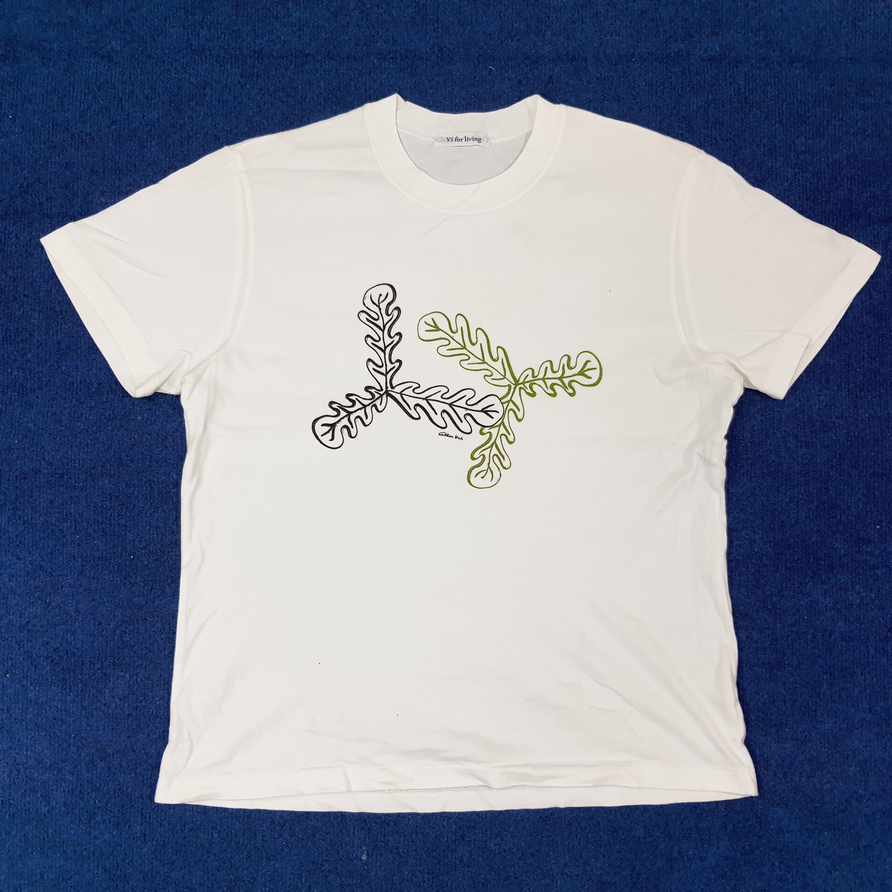 Y's Vintage Y's by Yohji Yamamoto Cakkun Vich Art Tshirt C223N27 Size US M / EU 48-50 / 2 - 1 Thumbnail