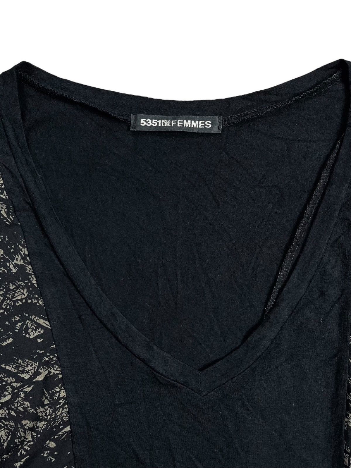 14th Addiction × 5351 POUR LES HOMMES × KMRii 5451 Pourless Femme - Butterfly Top Size M / US 6-8 / IT 42-44 - 4 Thumbnail