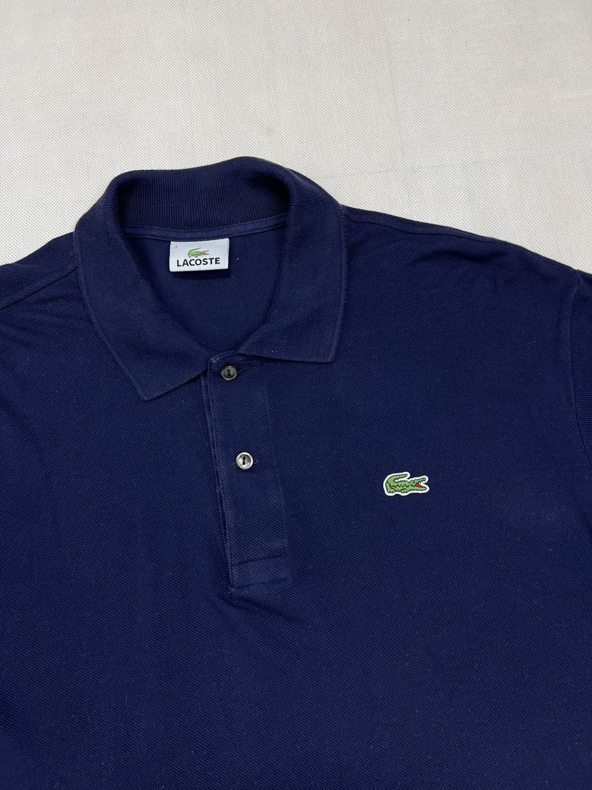 Lacoste Longsleeve Lacoste small logo navy Size US XL / EU 56 / 4 - 2 Thumbnail