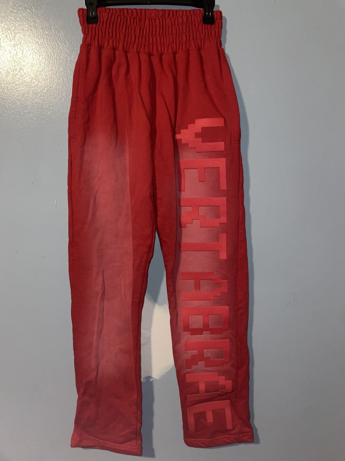 Vertabrae Red on Red vertebrae sweatpants Size US 33 - 1 Thumbnail