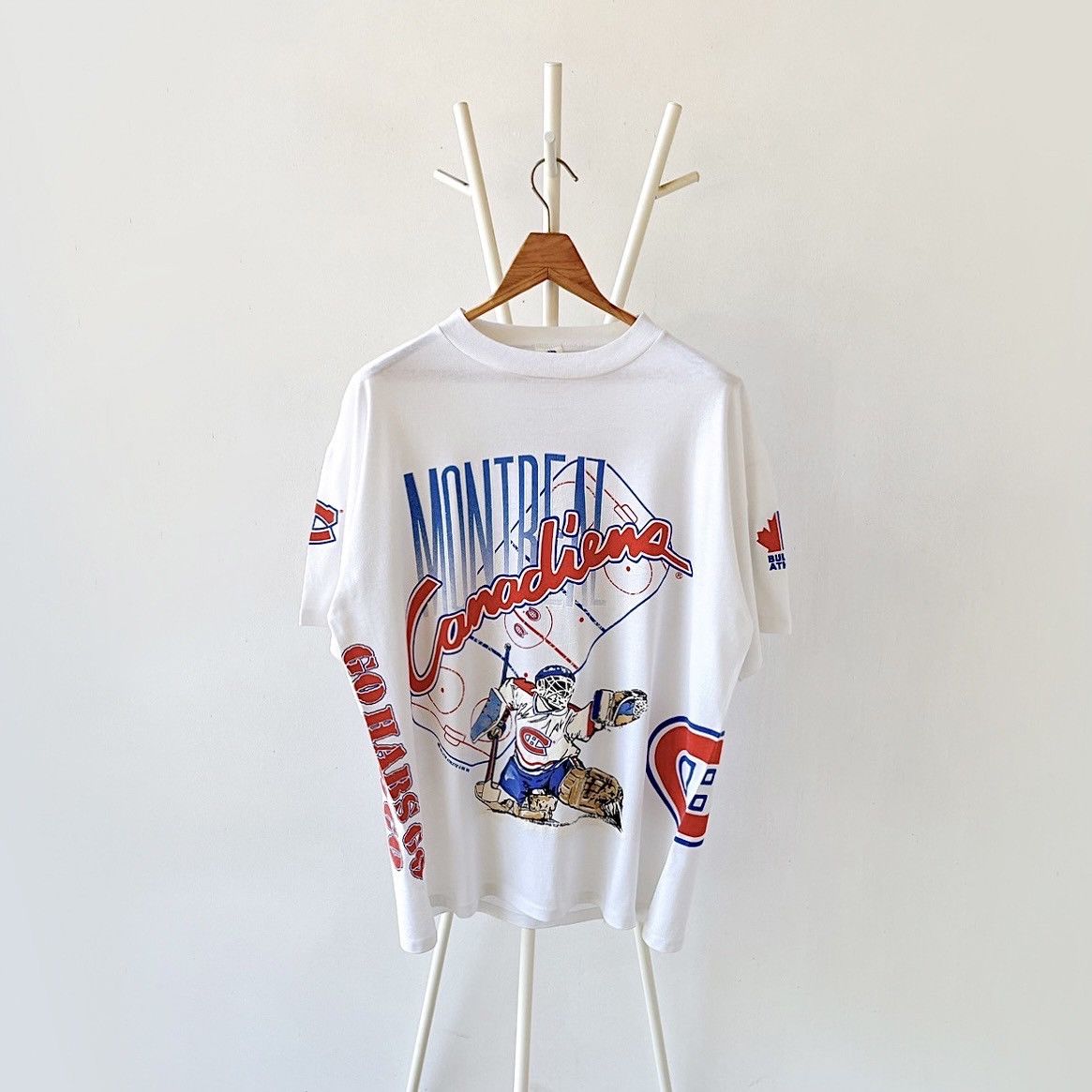 Vintage 90s Montreal Canadiens hockey OVP t-shirt/ L Size US L / EU 52-54 / 3 - 1 Thumbnail