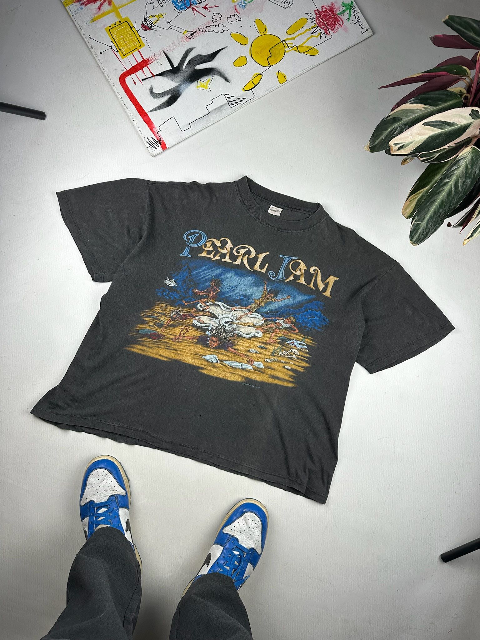 Band Tees 90’s Pearl Jam T-Shirt vintage Size US L / EU 52-54 / 3 - 2 Thumbnail