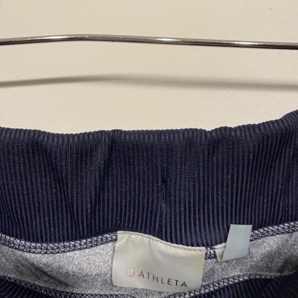 Athleta Athleta Navy Blue Lined City Jogger Activewear Pants Size 2 Size 26" / US 2 / IT 38 - 3 Thumbnail
