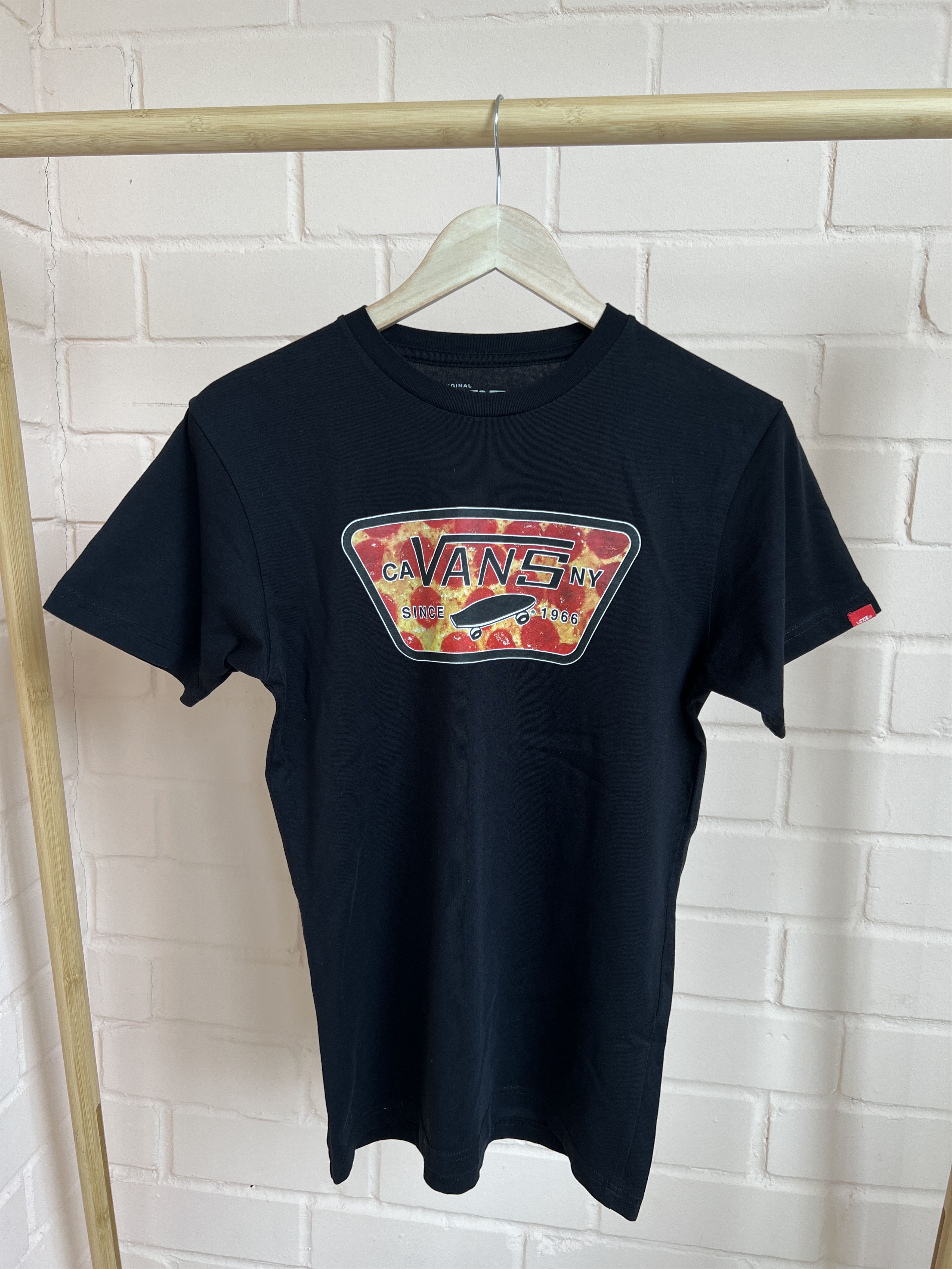 Vans Vans Pizza Printed Tee Size US S / EU 44-46 / 1 - 2 Thumbnail