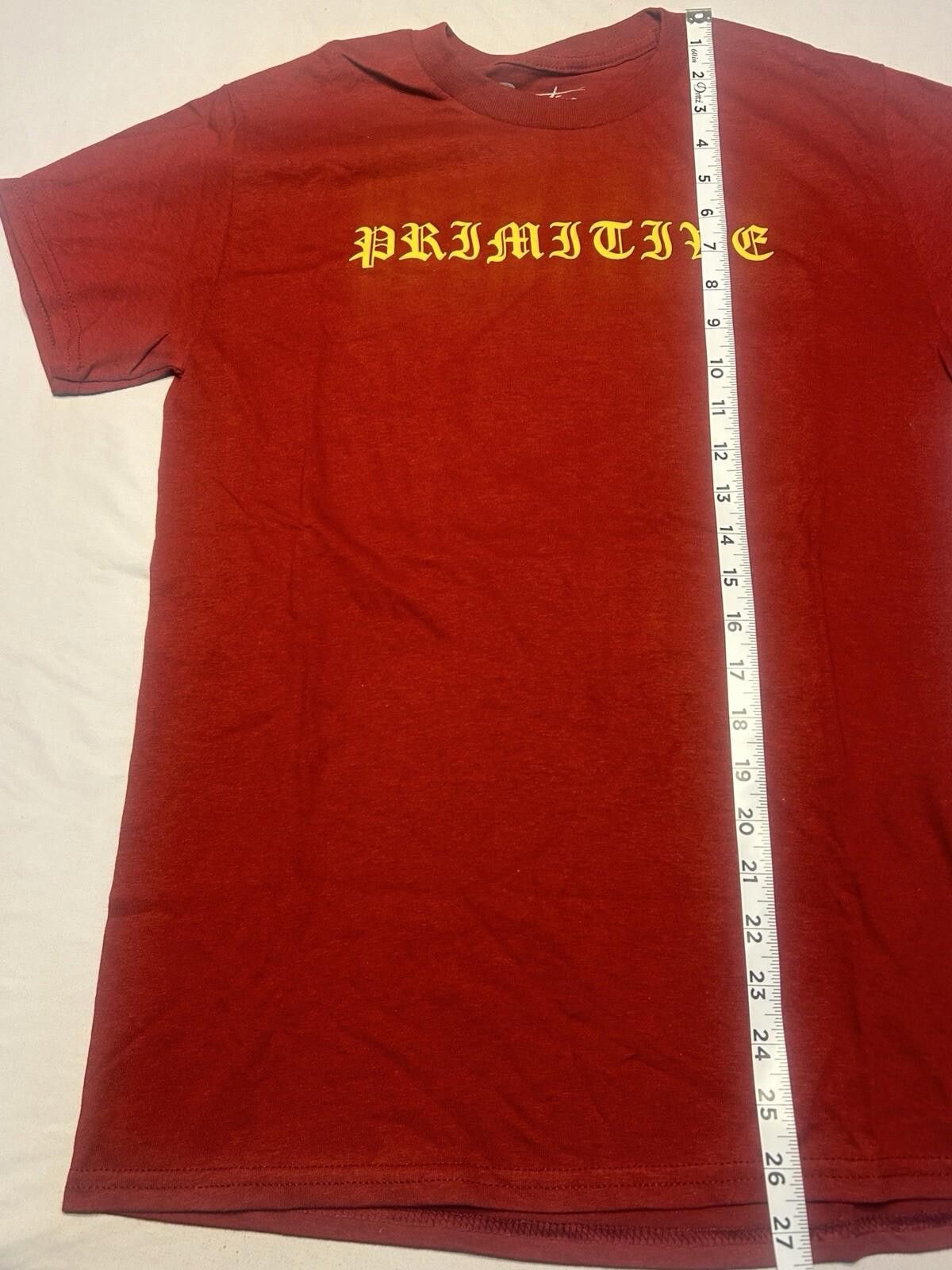 Other Primitive Burgundy T Shirt Men’s Size Small Tee Dog Built Size US S / EU 44-46 / 1 - 7 Thumbnail
