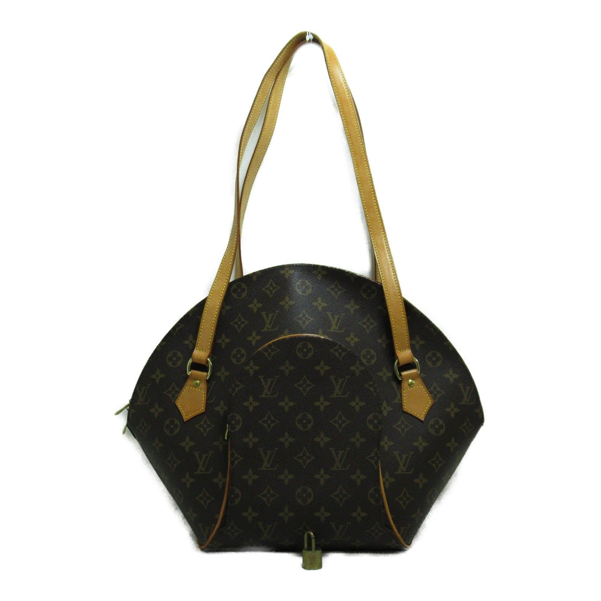 Louis Vuitton LOUIS VUITTON Ellipse Shopping Brown Monogram PVC Coated ...