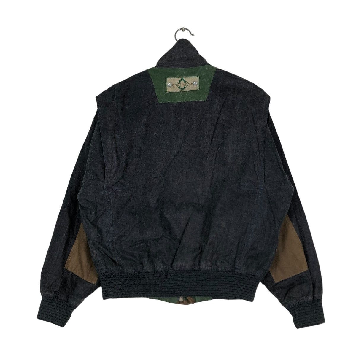 Japanese Brand 🔥VINTAGE BOMBER JACKET PARACHUTE BIKER FLYING GEAR SCENE Size US M / EU 48-50 / 2 - 10 Thumbnail