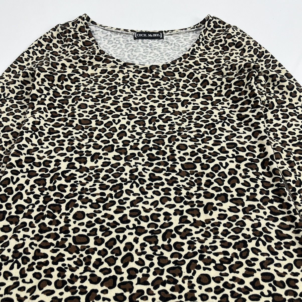 Other Cecil Mc Bee Long Sleeve Leopard Y2k Style Size US M / EU 48-50 / 2 - 3 Thumbnail