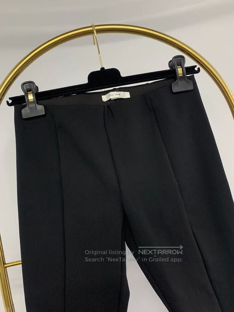 The Row The row size s Black stretch split pants Size 23" - 2 Thumbnail