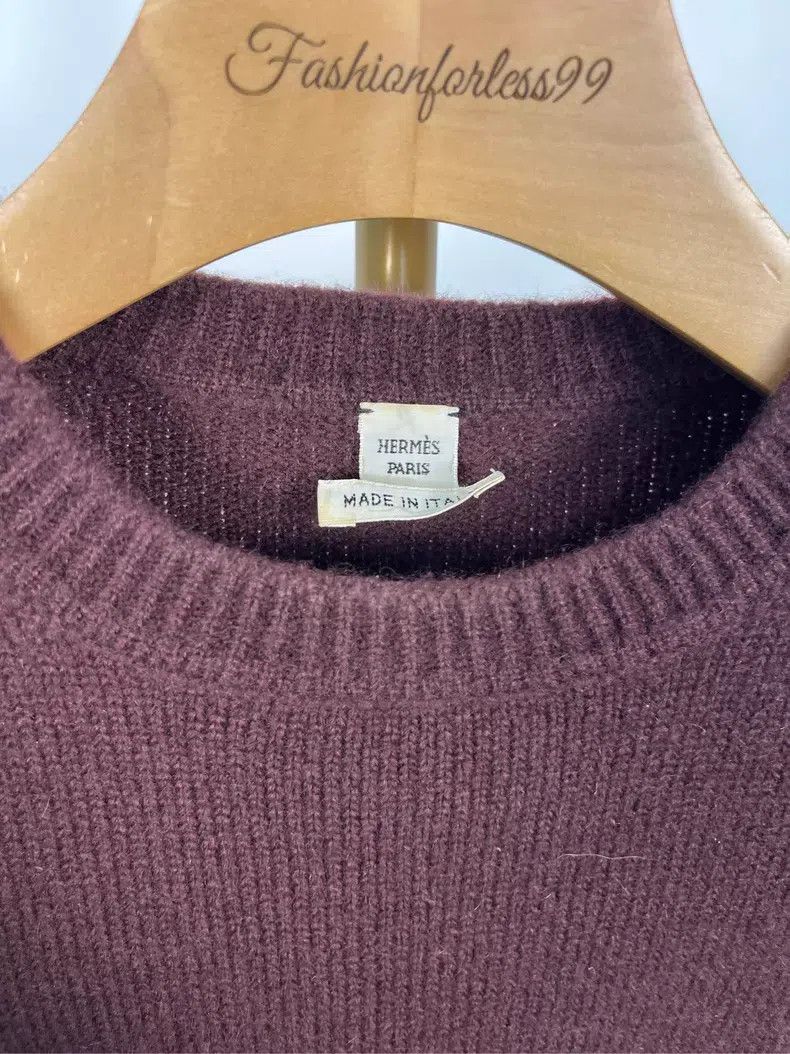Hermes Hermes Sleeve Patched Knit Top Size XXS / US 00 / IT 34 - 3 Thumbnail