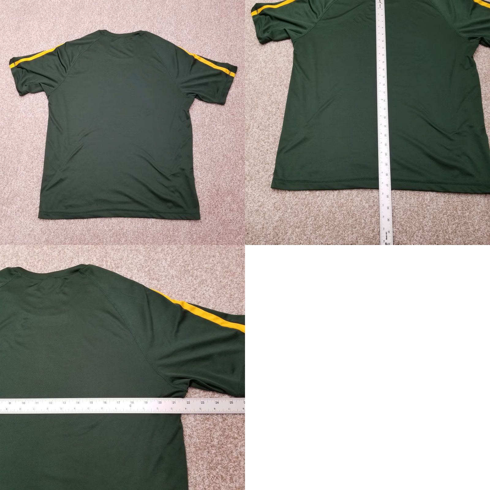 Vintage Joe's USA Shirt Mens Large Green Crew Neck Athletic Performance Wicking T-Shirt Casual Sportswear Size US L / EU 52-54 / 3 - 8 Thumbnail