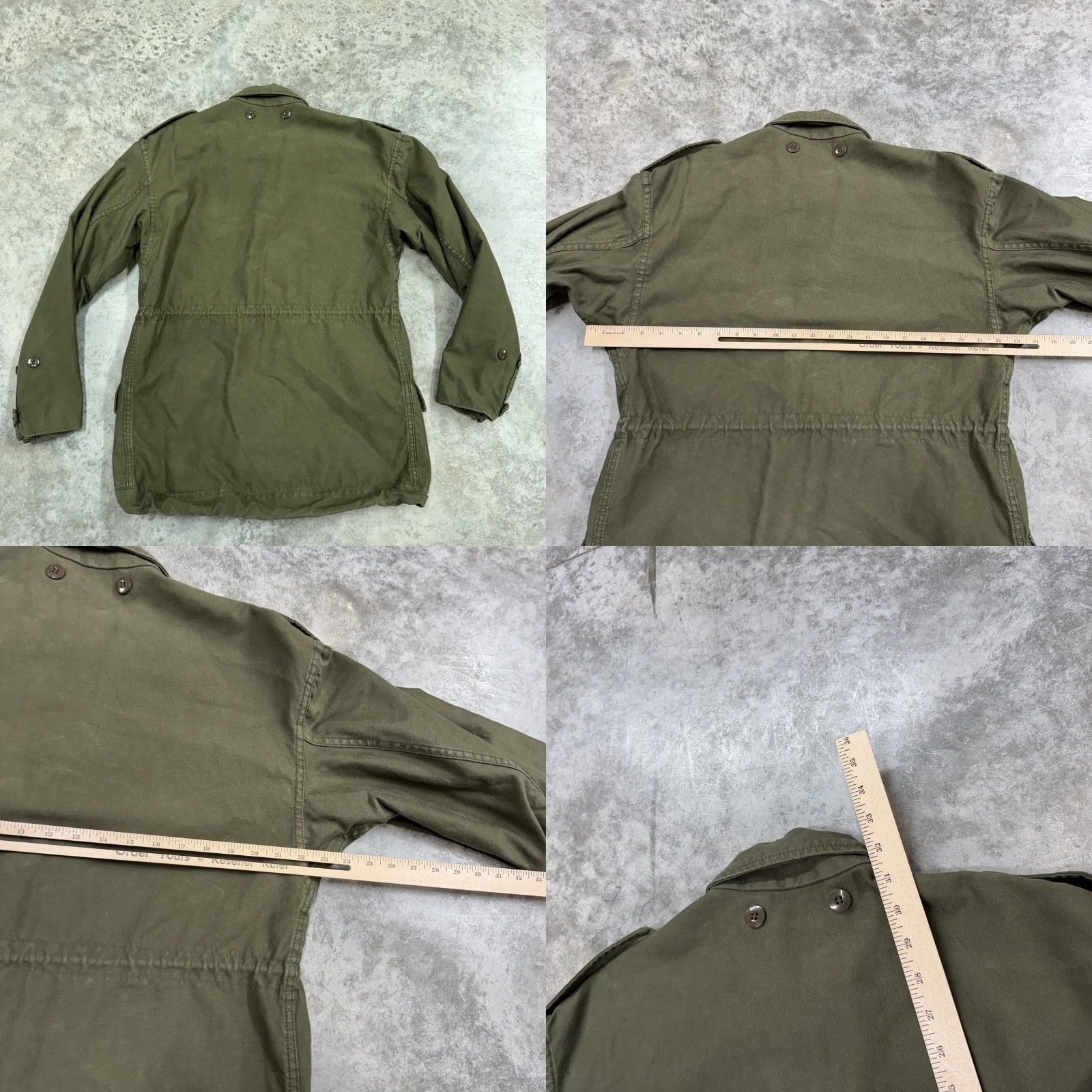 Vintage VINTAGE Dutch Military Jacket Mens Small Green Field Coat Cotton KL Seyntex 80s Size US S / EU 44-46 / 1 - 8 Thumbnail