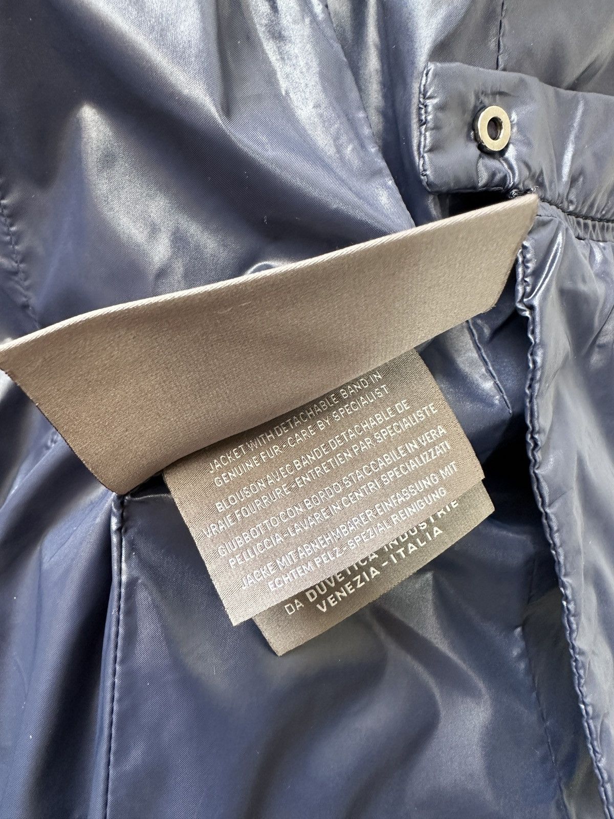 Duvetica DUVETICA Wool Cashmere Goose Down Parka Coat Jacket Women’s Size L / US 10 / IT 46 - 17 Thumbnail