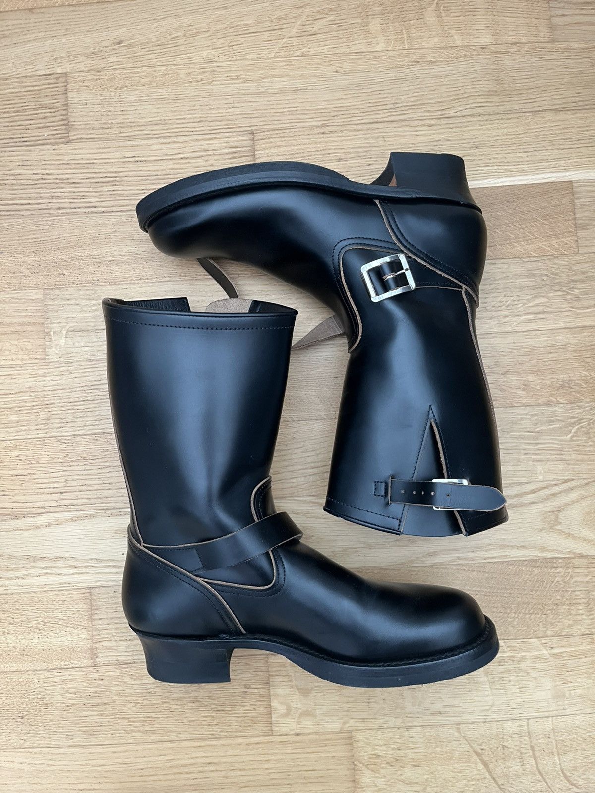 ATTRACTIONS Lot.269 Engineer Boots -Steerhide- Size US 7 / EU 40 - 7 Thumbnail