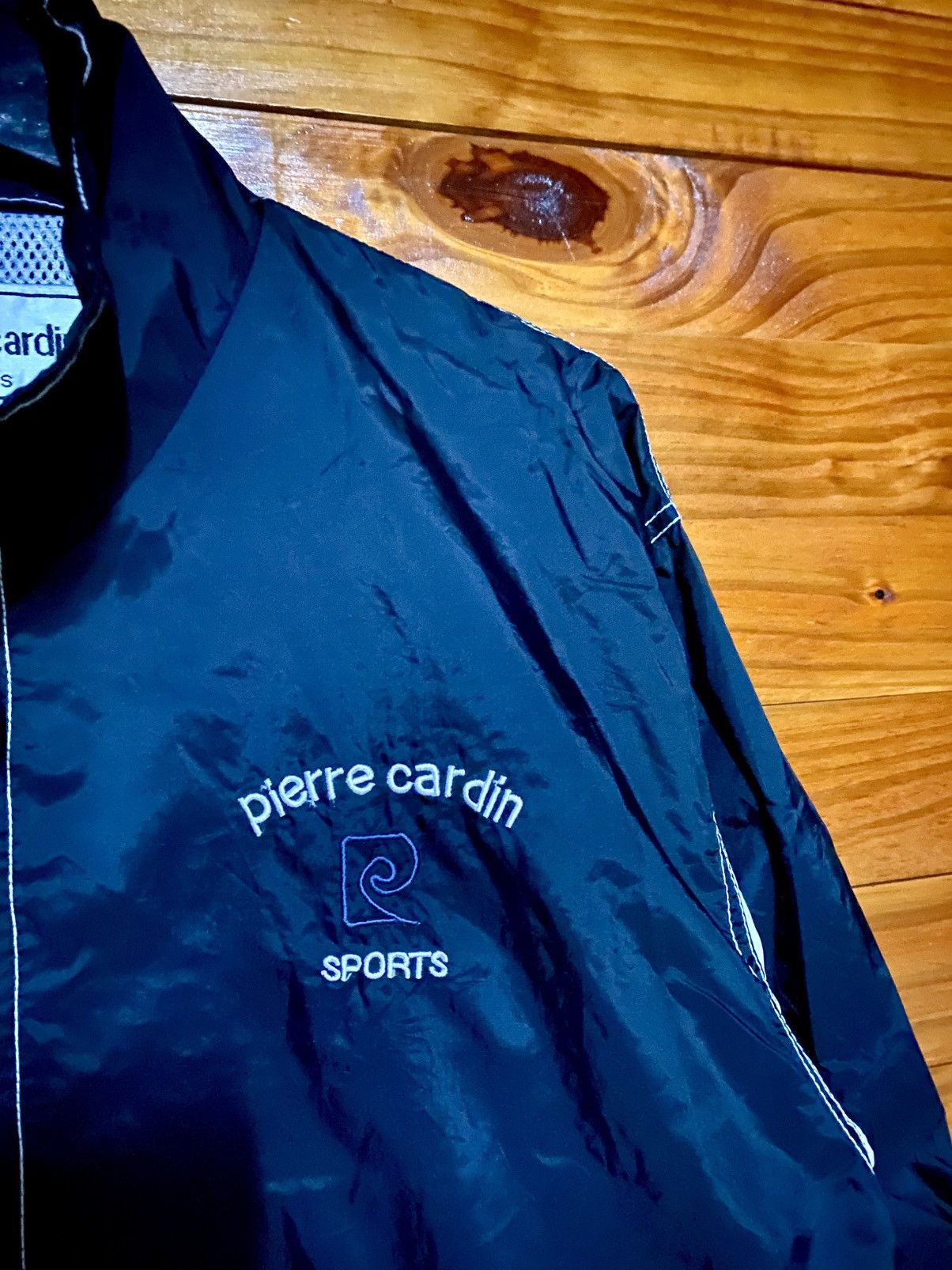 Pierre Cardin Vintage Pierre Cardin Sports 2Tone Nylon Windbreaker Jacket Size US M / EU 48-50 / 2 - 6 Thumbnail