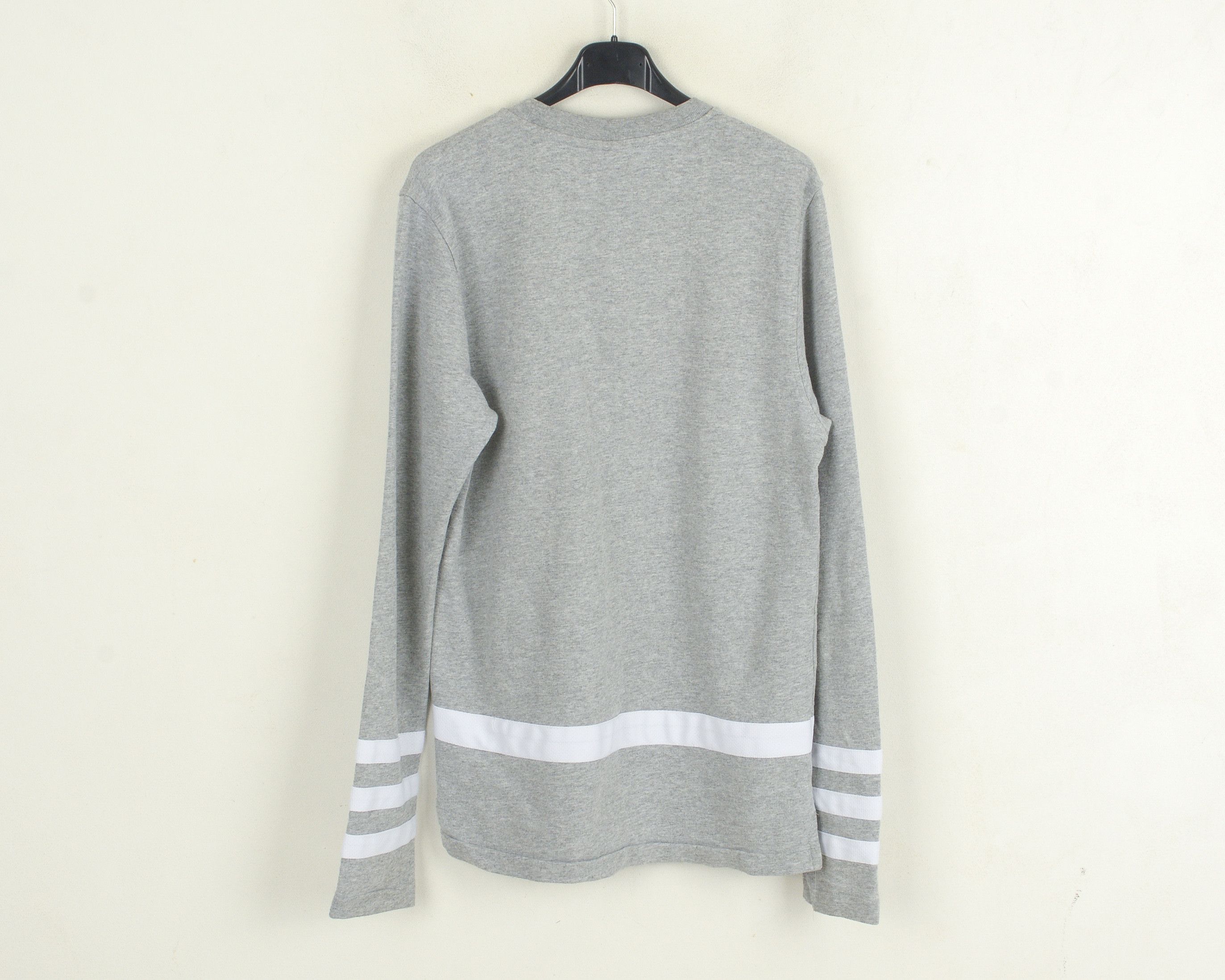 Adidas Original Men S pullover jumper sweatshirt Grey vintage Size US S / EU 44-46 / 1 - 6 Thumbnail