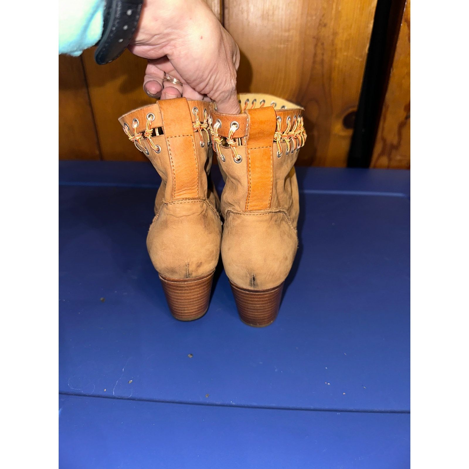 Rag & Bone RAG & BONE SUEDE WHIPSTITCHED ANKLE BOOTS BOOTIES 8.5 Size US 8.5 / IT 38.5 - 5 Thumbnail