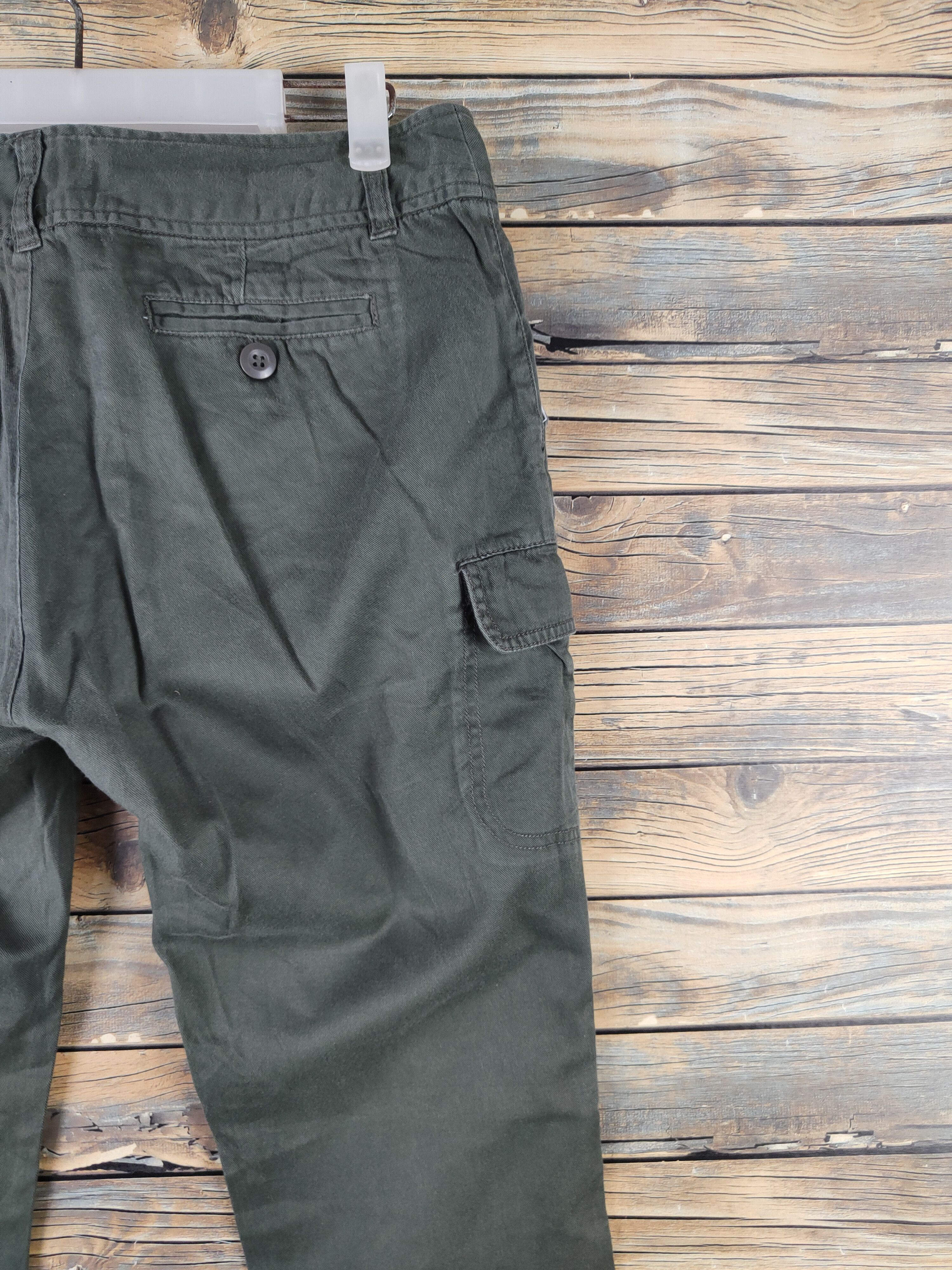 Other DL Earth Music&Ecology Olive Multipocket Cargo Pants #1300 Size 30" / US 8 / IT 44 - 10 Thumbnail