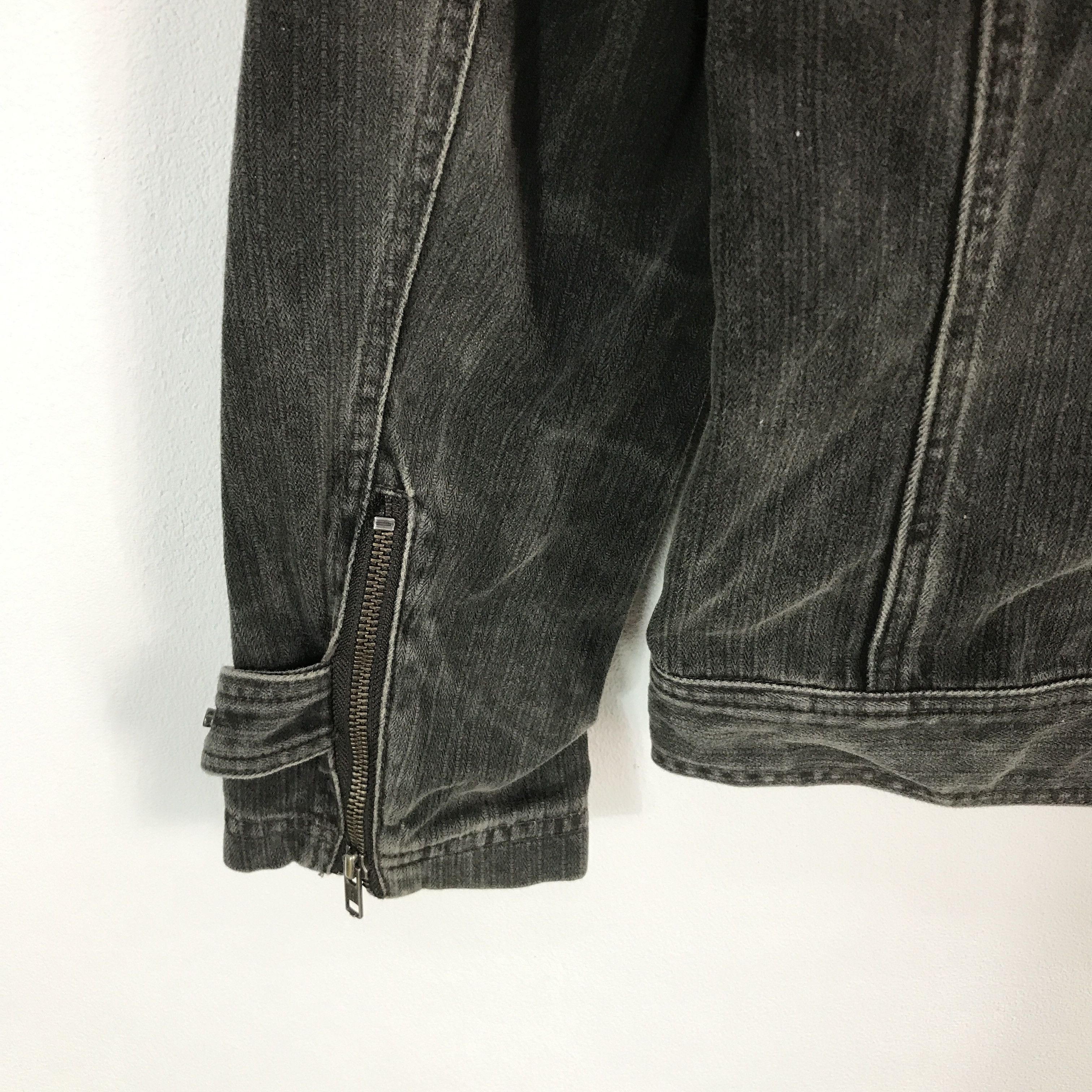 Designer × Japanese Brand × L7 Real Hip L7 Real Hip Black denim Ifsixwasnine style jacket Size US M / EU 48-50 / 2 - 8 Thumbnail