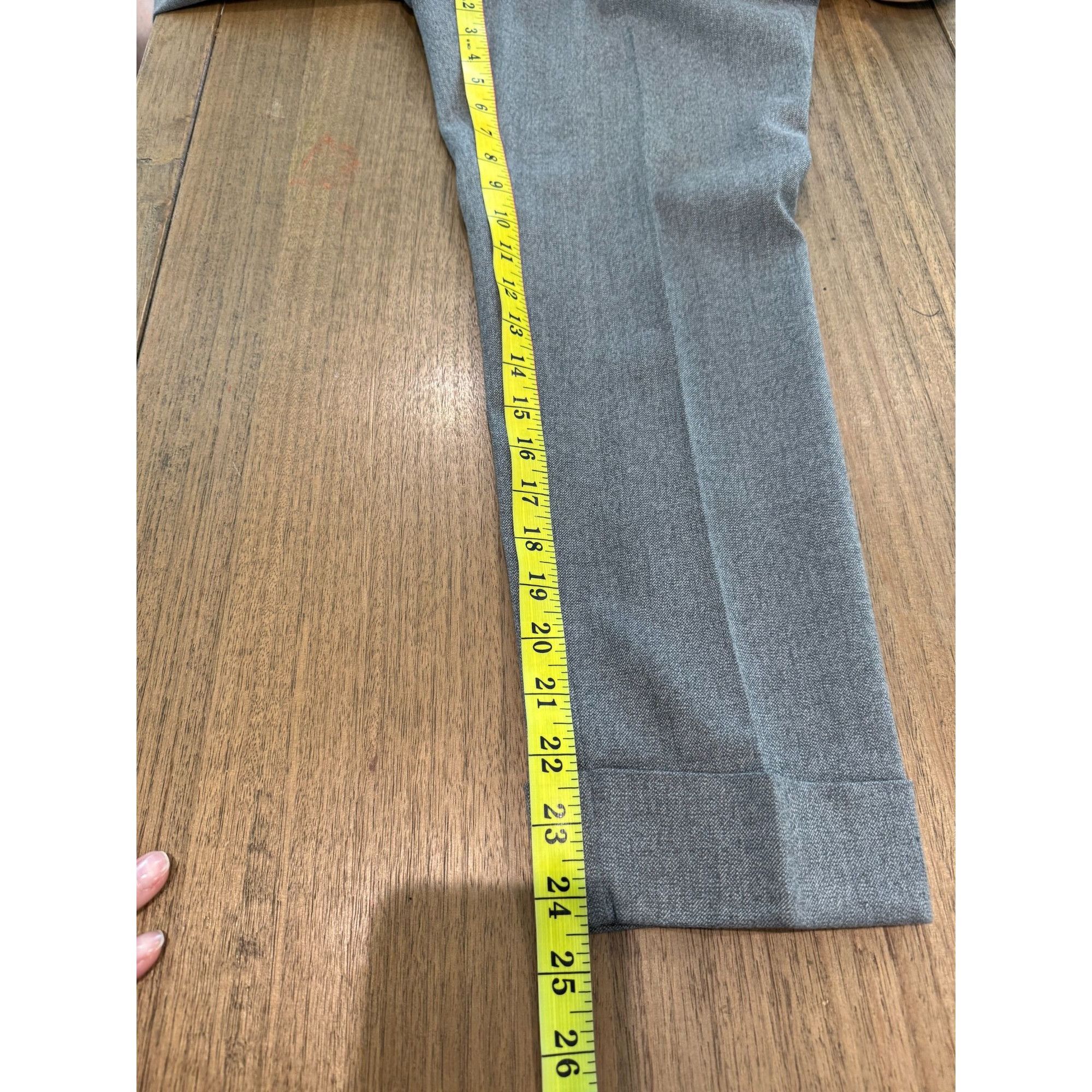 Ann Taylor Ann Taylor Loft Ankle Length Cuffed Pants, size 8 petite Size 26" / US 2 / IT 38 - 14 Thumbnail