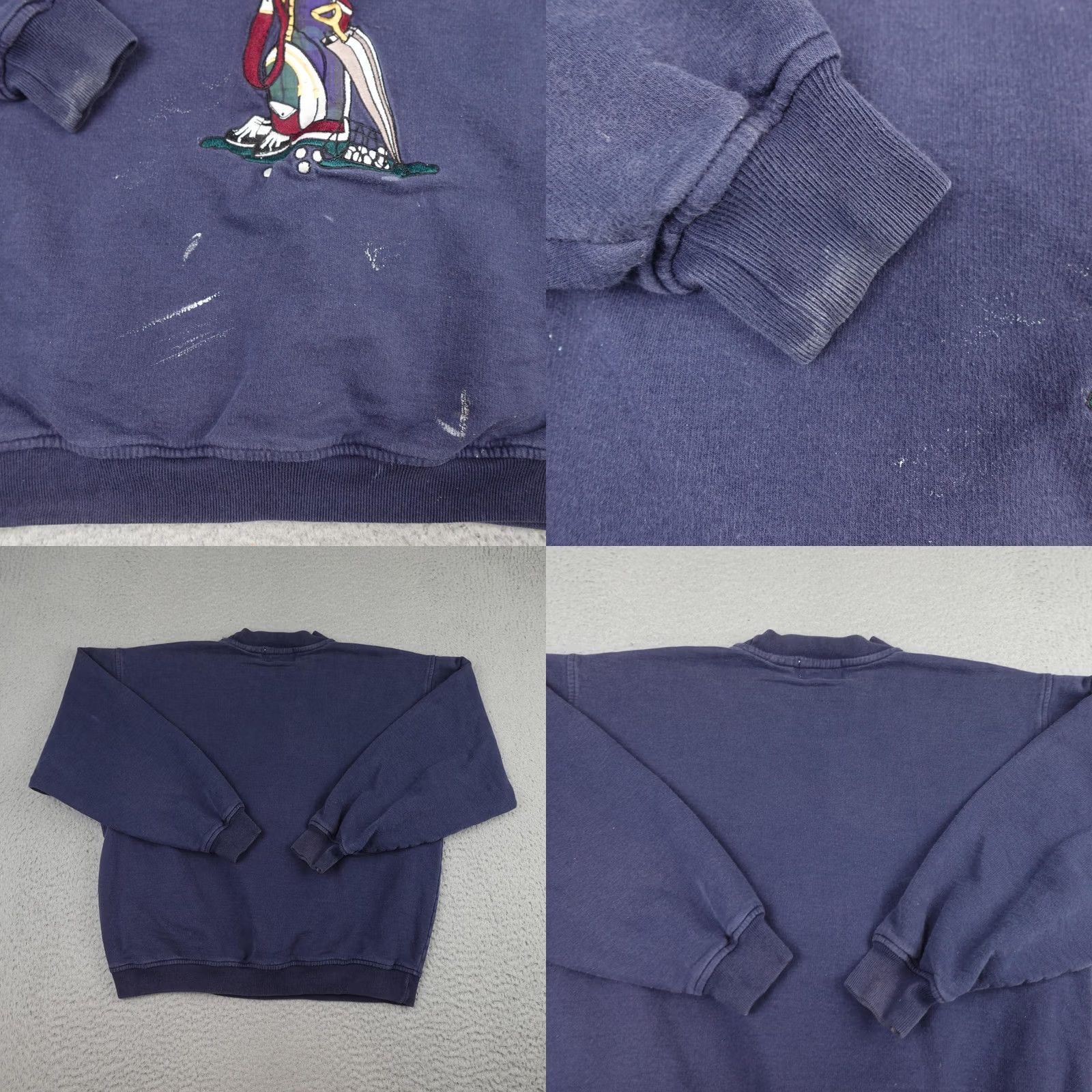Jantzen VINTAGE Jantzen Sweatshirt Mens L Blue Embroidered Crewneck 90s Retro Golf Shirt Size US L / EU 52-54 / 3 - 8 Thumbnail